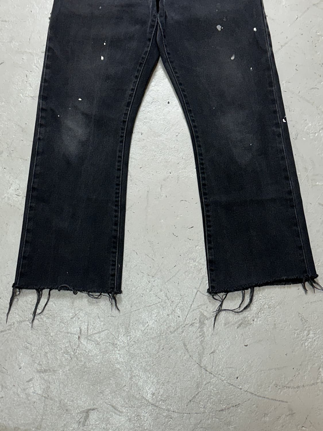 00’s 리바이스 517 블랙 부츠컷 플레어진 상품이미지7