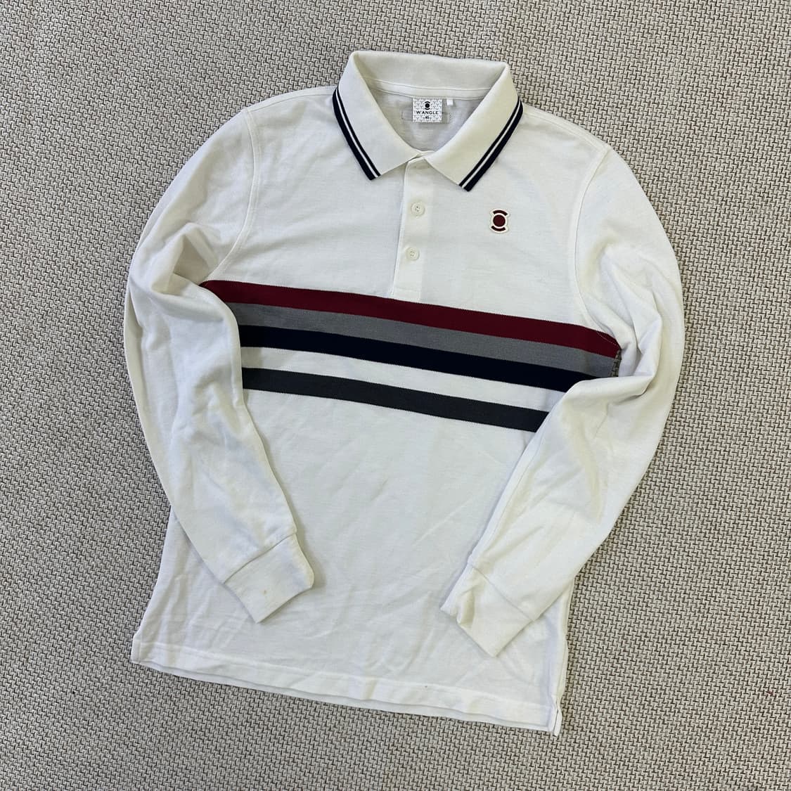 95 와이드앵글 긴팔 카라 티셔츠 0330D 상품이미지1