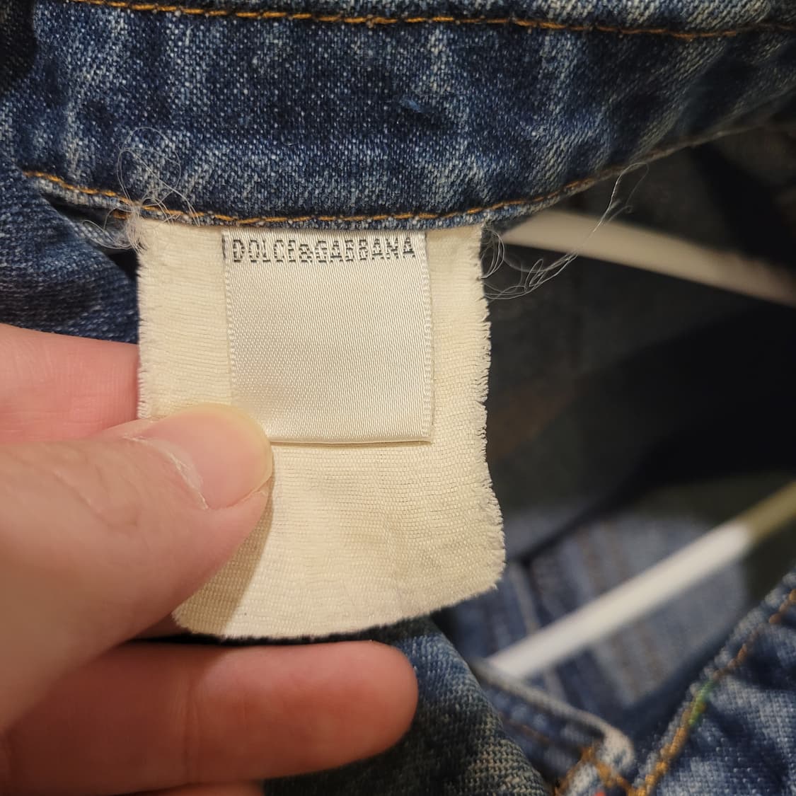 돌체앤가바나 크롭 데님 자켓 M 상품이미지6