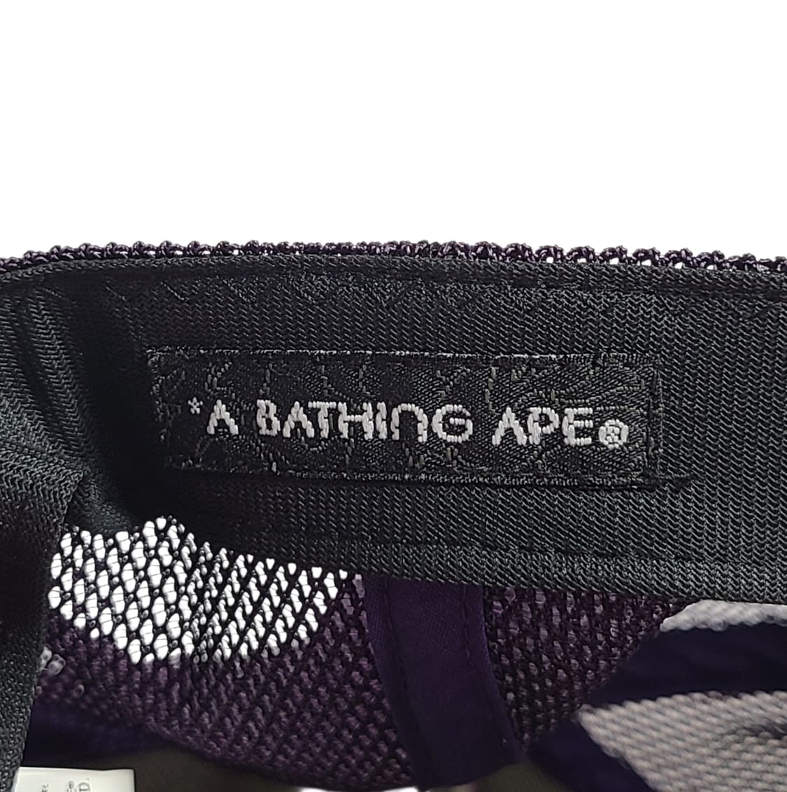 BAPE) 00's 베이프 스왈로브스키 스타로고 라인스톤 메쉬캡 상품이미지6