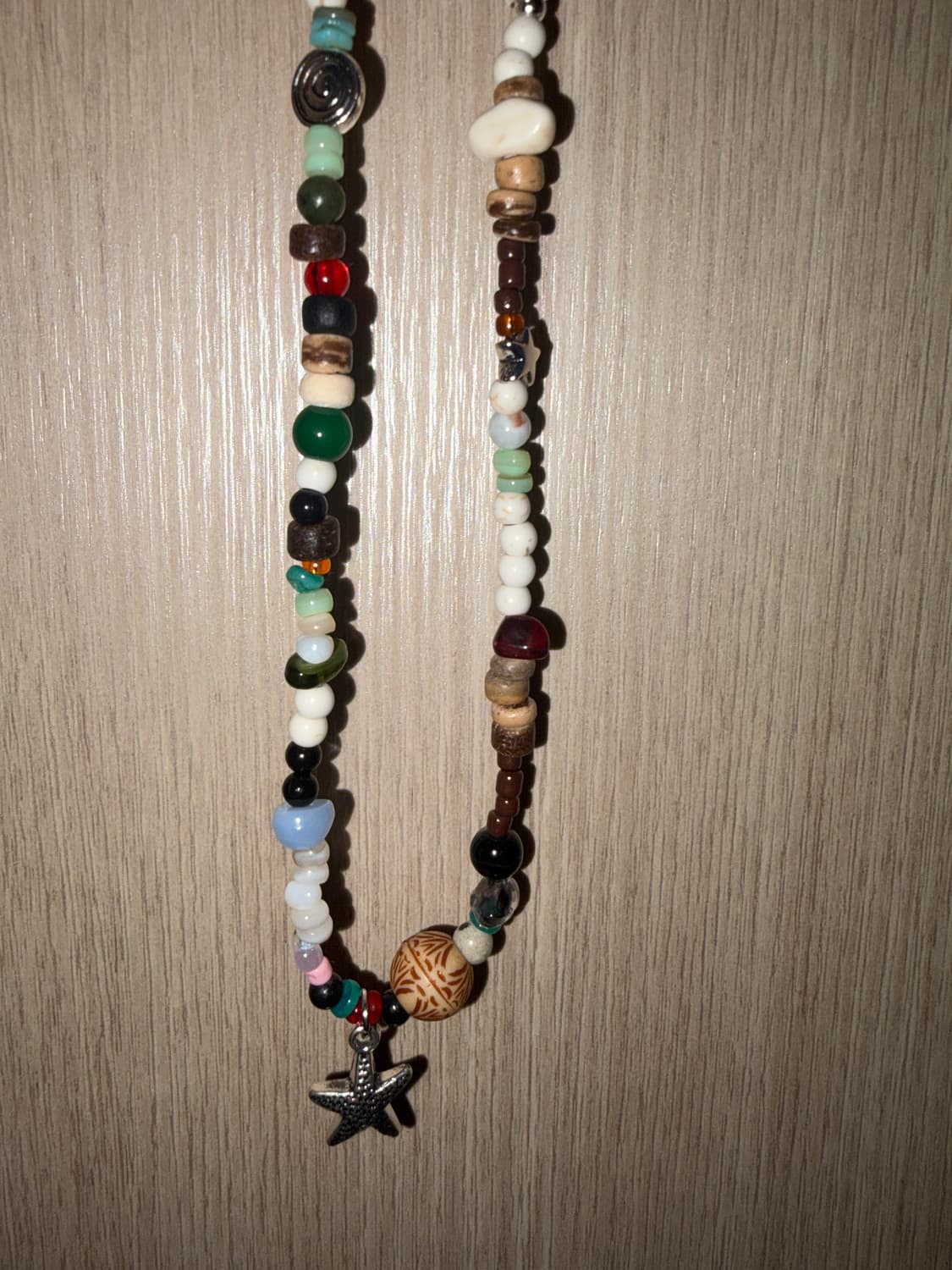 빈티지 비즈 목걸이 /  woodland star necklace 상품이미지2