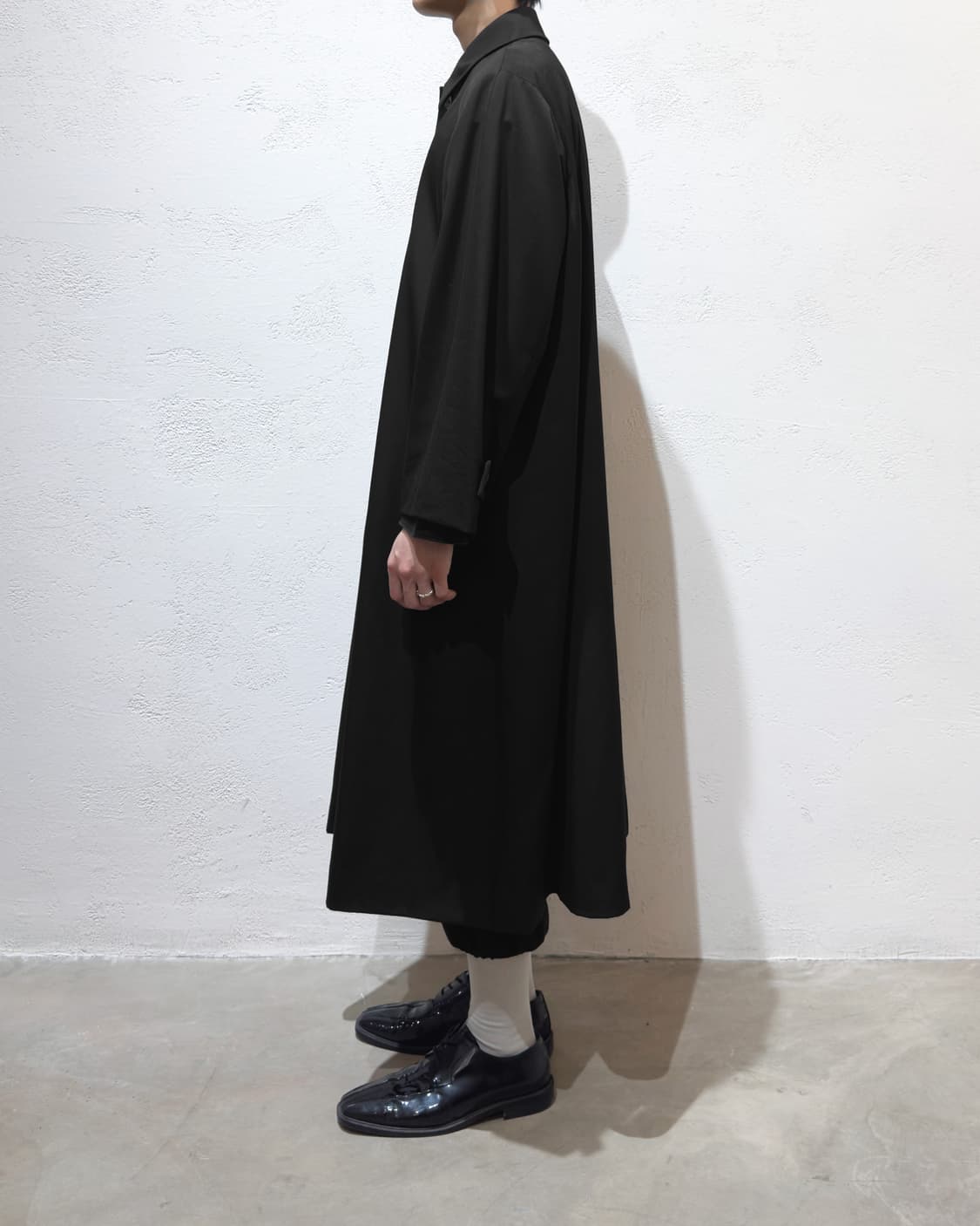 요지야마모토 90s IMPERMEABLE 울 롱코트 상품이미지2