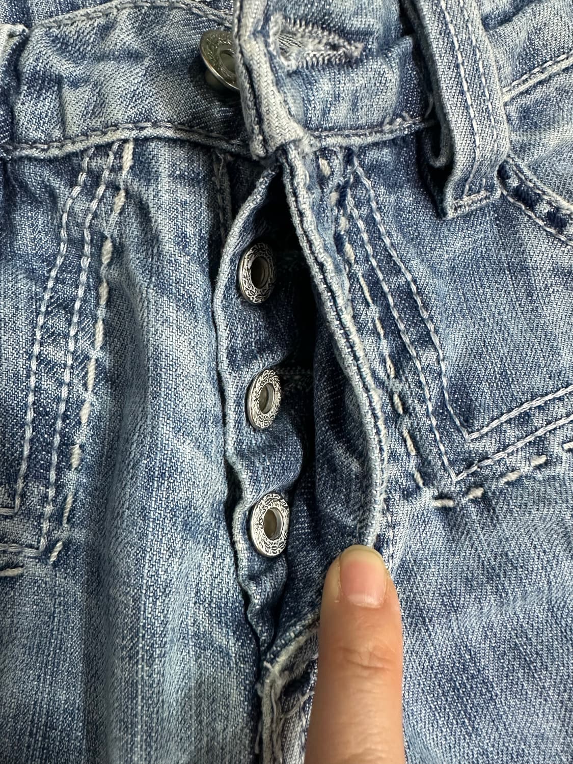ANTIK DENIM 앤틱 데님 USA 빈티지 Y2K 약부츠컷 청바지 3 상품이미지5