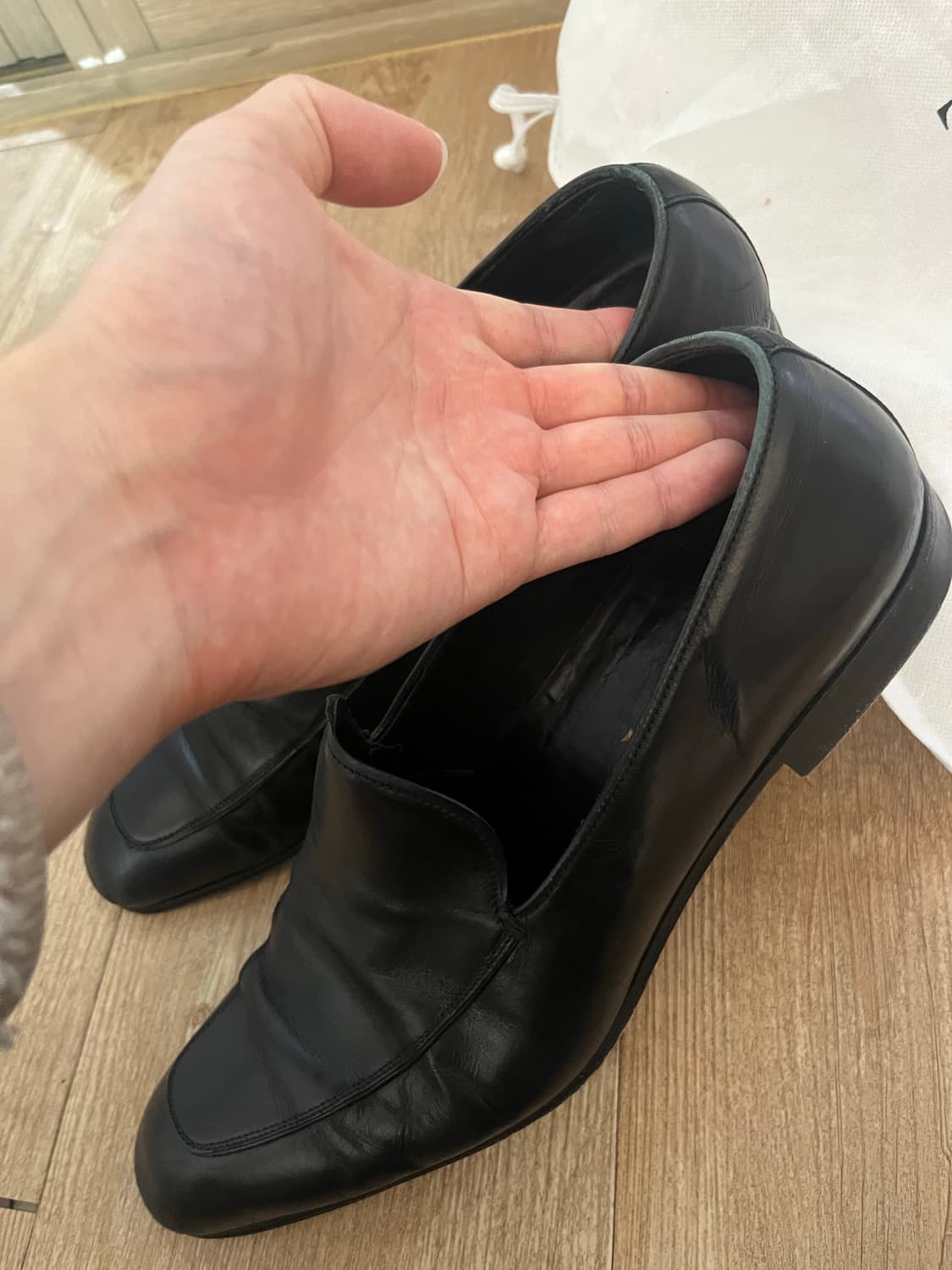 프라다 레더 로퍼 상품이미지6