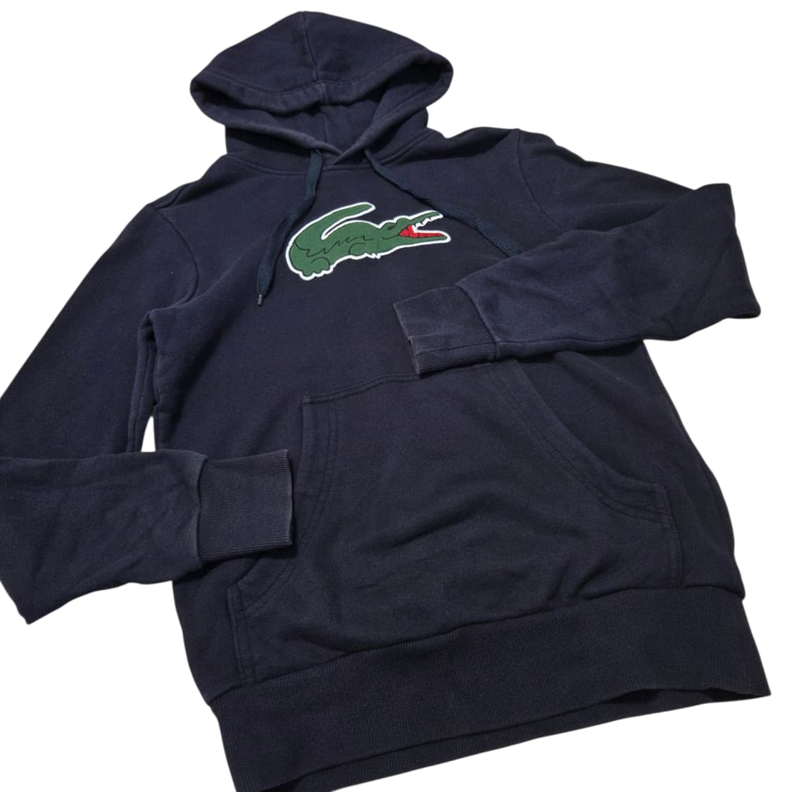 Lacoste 라코스테 빅로고 자수 후드 티셔츠 상품이미지2