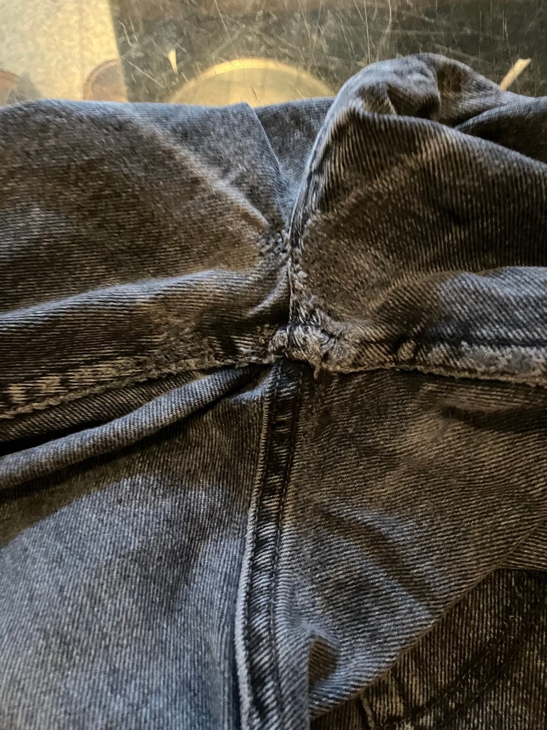 90s USA Levis 501 0660 Black Denim Pants 상품이미지8