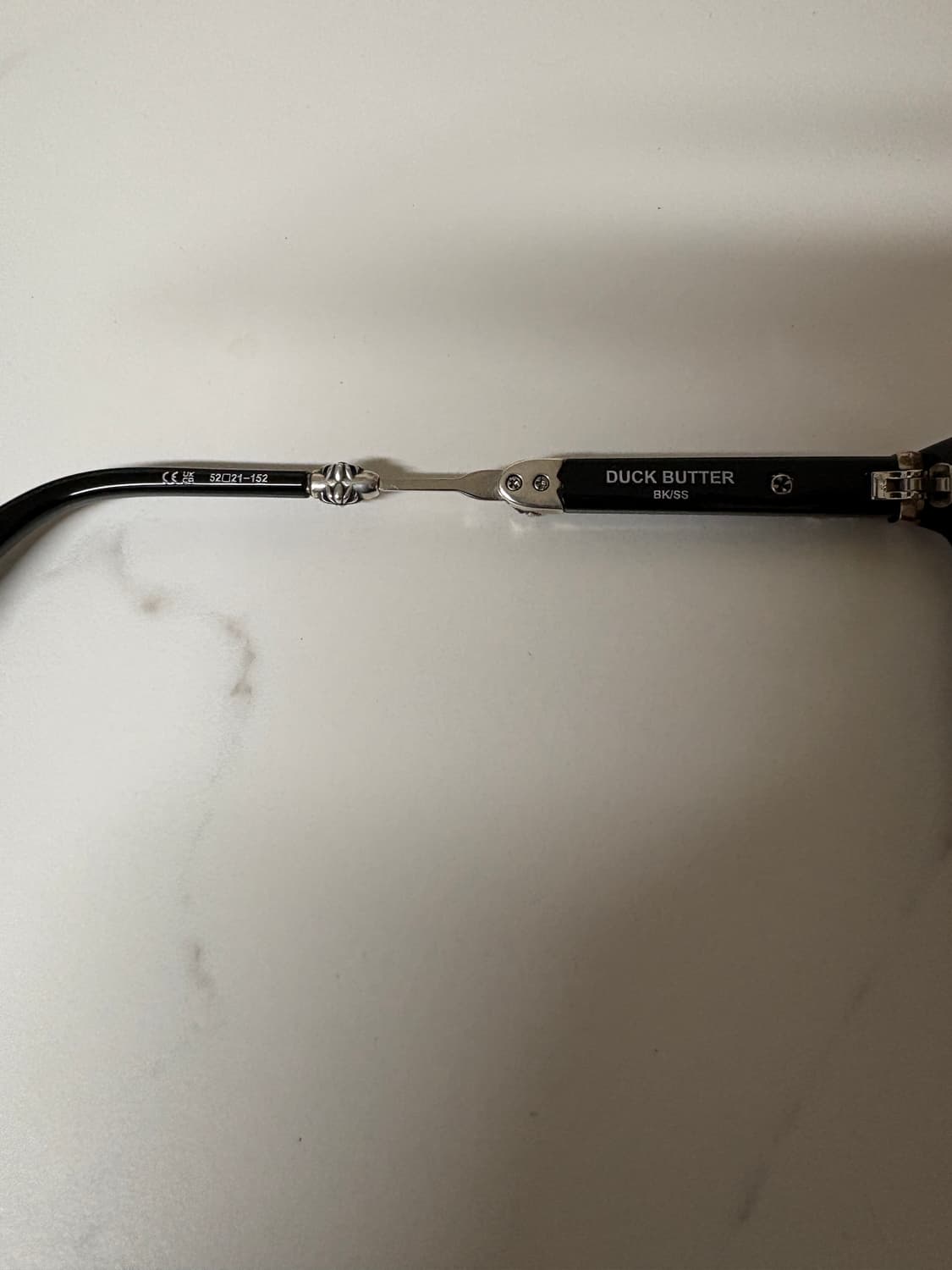 크롬하츠 안경 덕버터 블랙/실버 상품이미지5