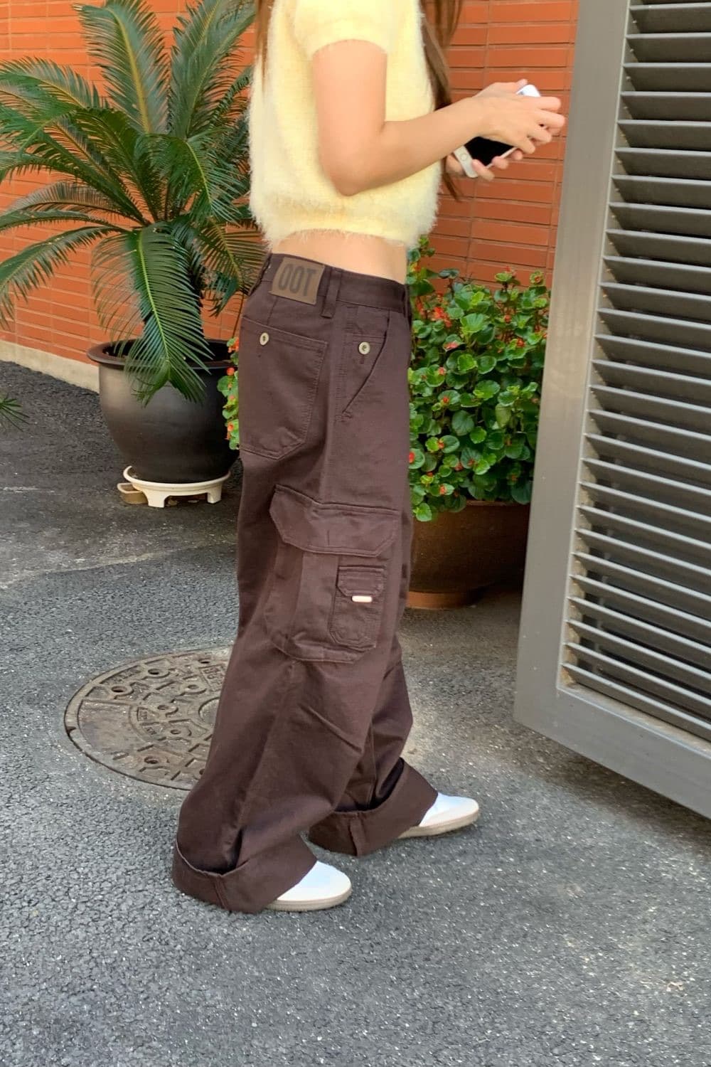 oot ootj 로우라이즈 카고팬츠 상품이미지2