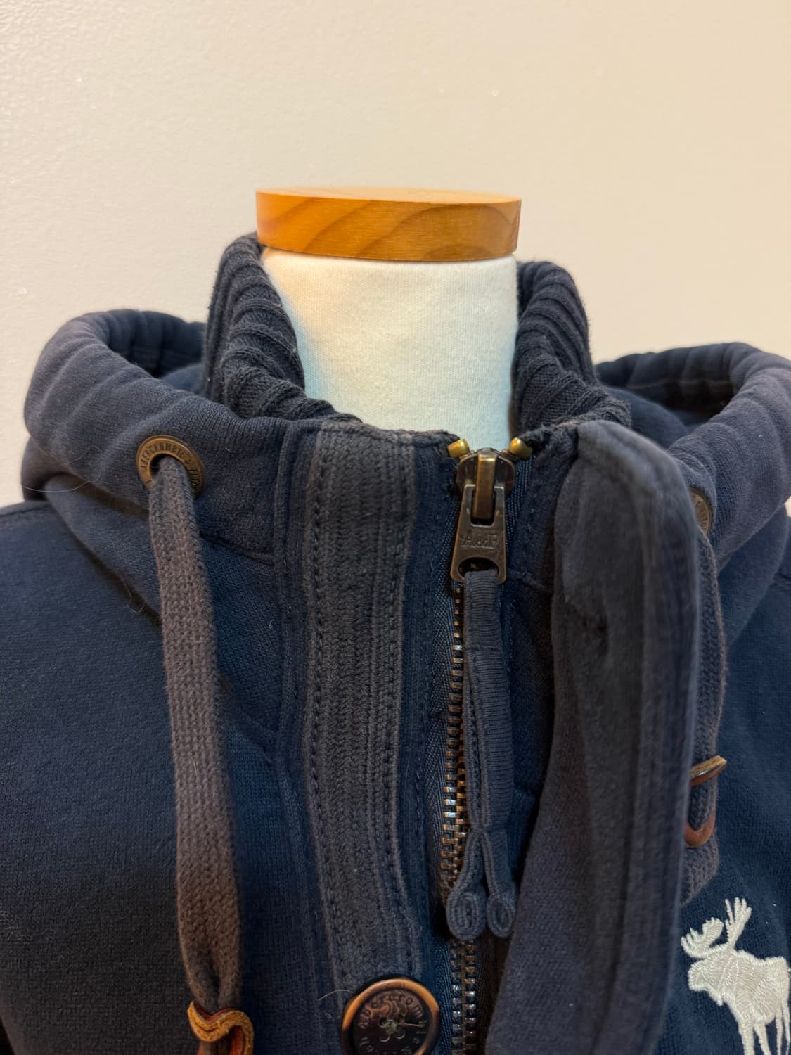 아베크롬비 무스로고 후드집업 상품이미지6