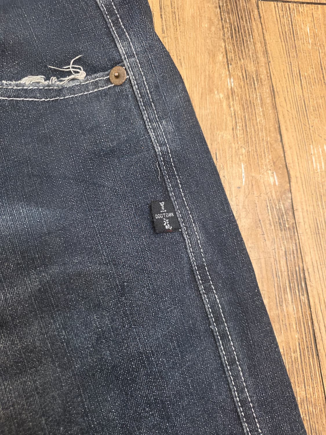 DOGTOWN 독타운 데님 반바지 독수리 자수 상품이미지4