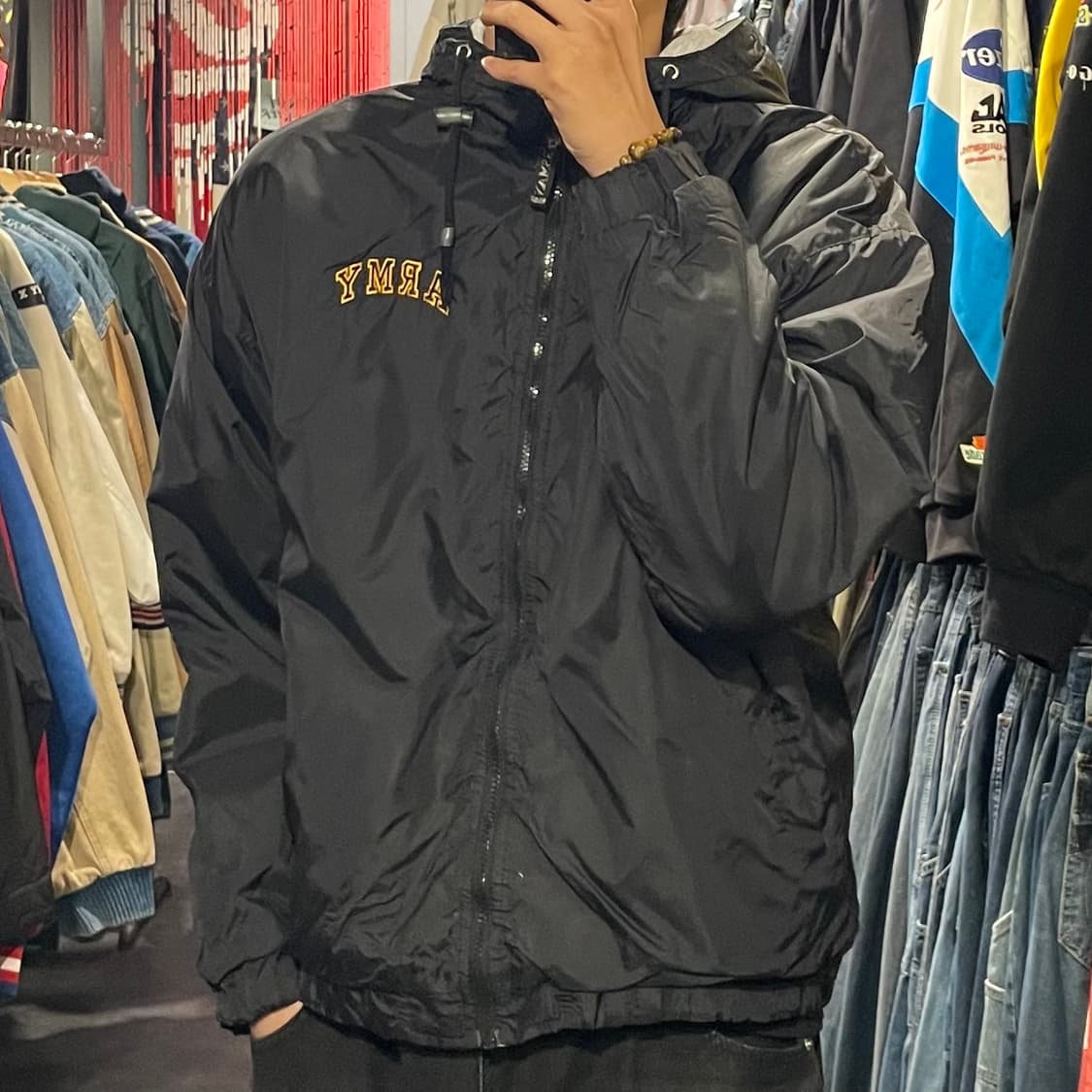 [IM] IPFU 육군 아미 블랙 바막 (후드O) 상품이미지4