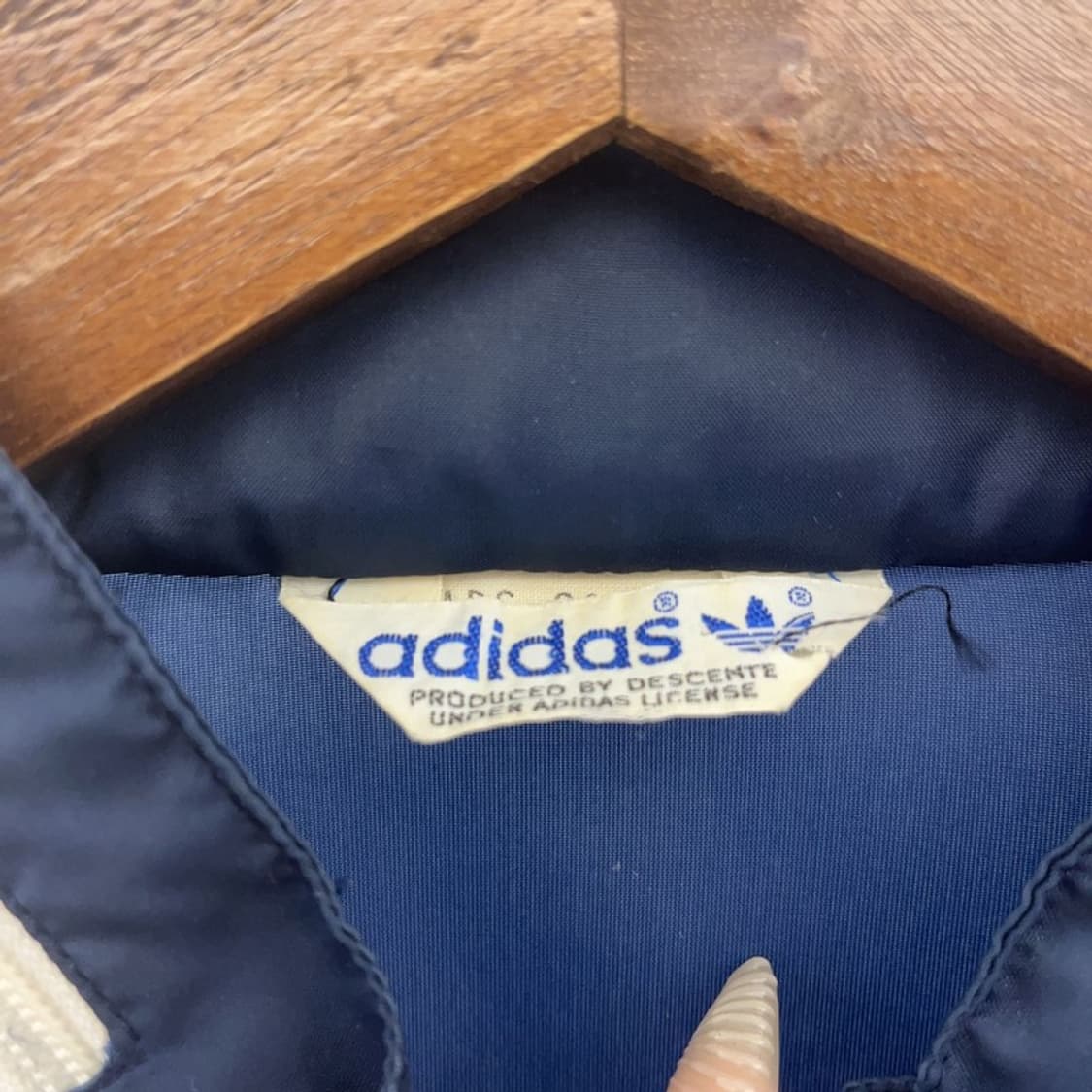 아디다스 재팬 90's 올드스쿨 레트로 바람막이 자켓 M C08338 상품이미지5