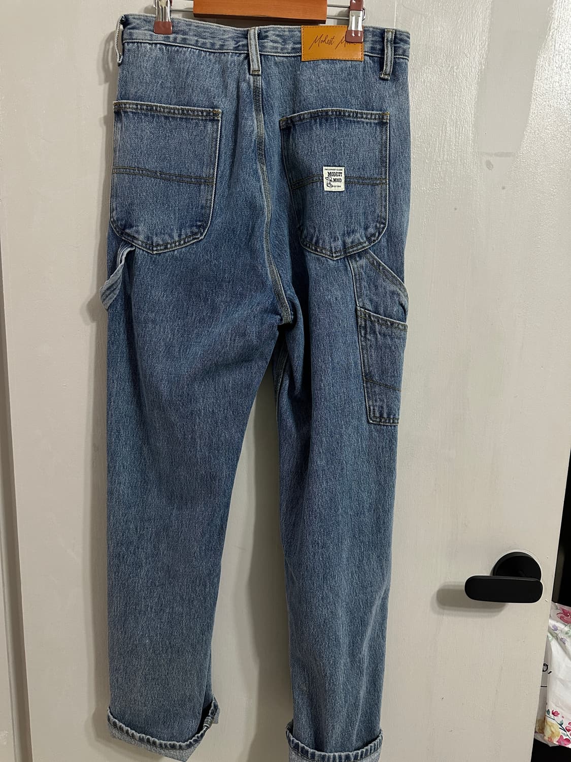 모데스트 무드 이스트워크 데님팬츠 상품이미지3