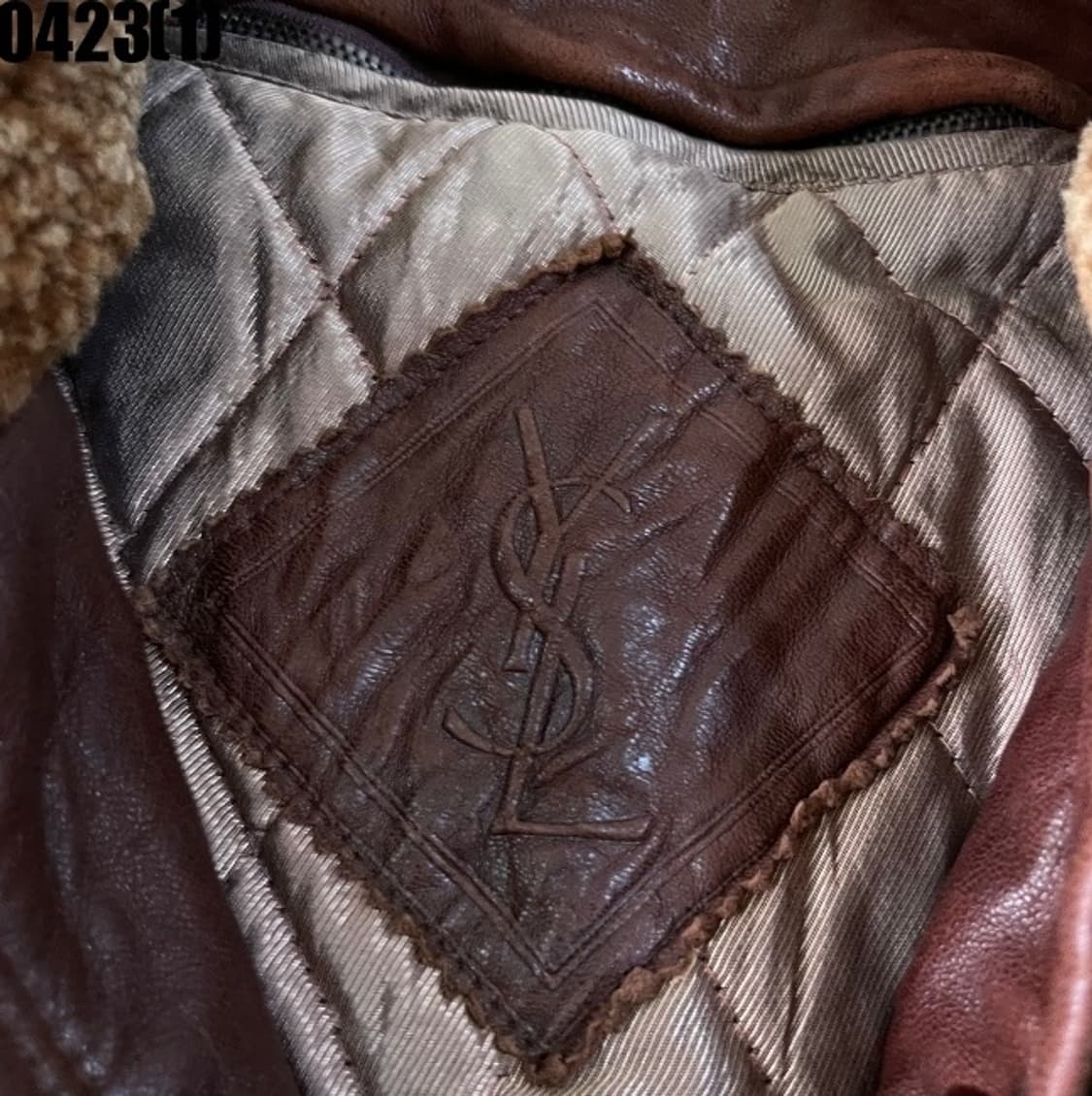 입생로랑 가죽자켓 상품이미지3