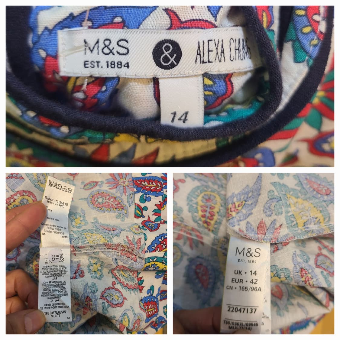 알렉사청 인도풍 미니원피스 상품이미지7