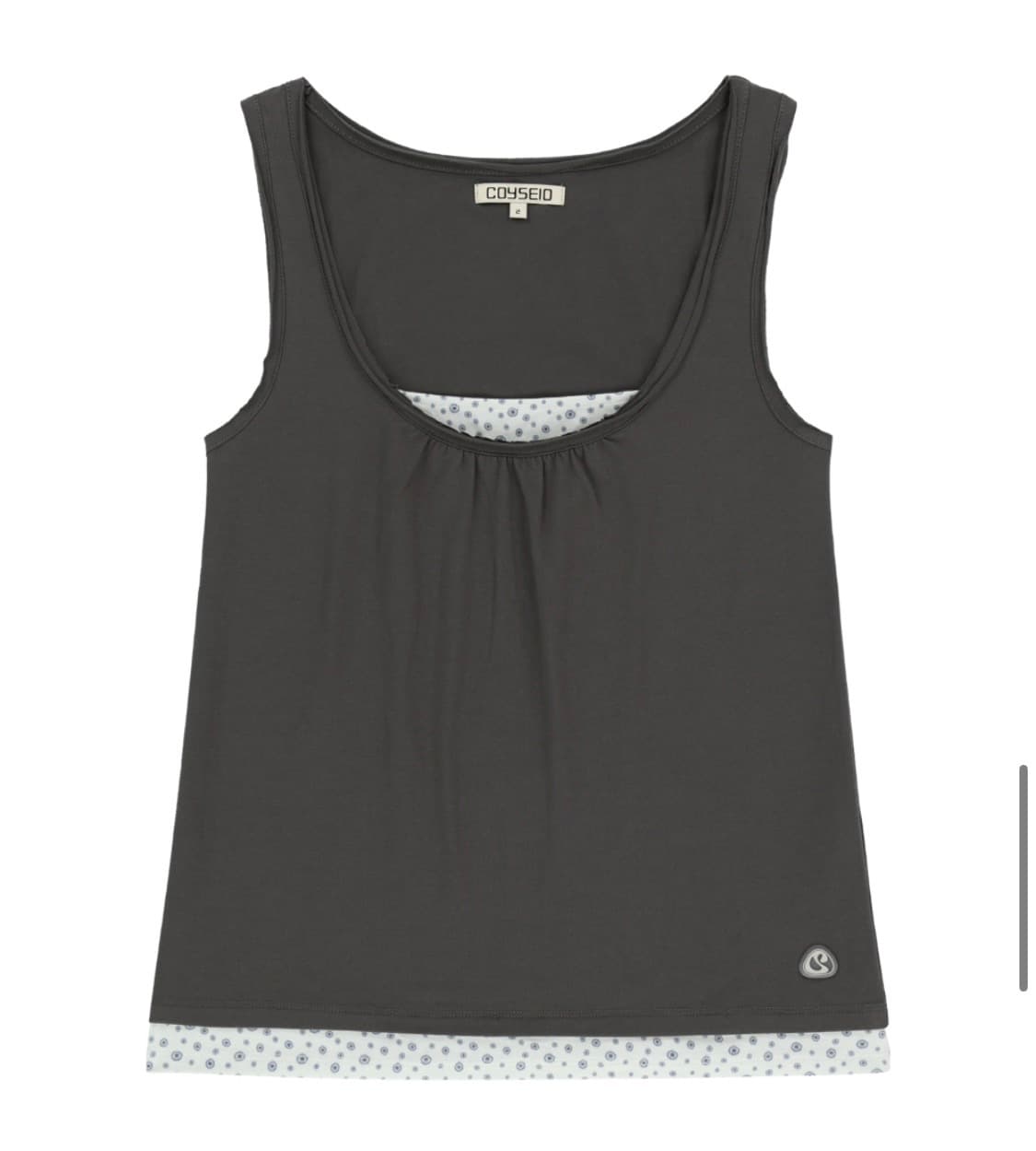 코이세이오 두두 레이어드 슬리브리스 차콜 (2) 상품이미지1