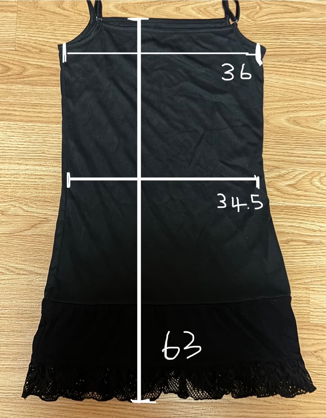 빈티지 이너 슬리브리스 원피스 상품이미지3