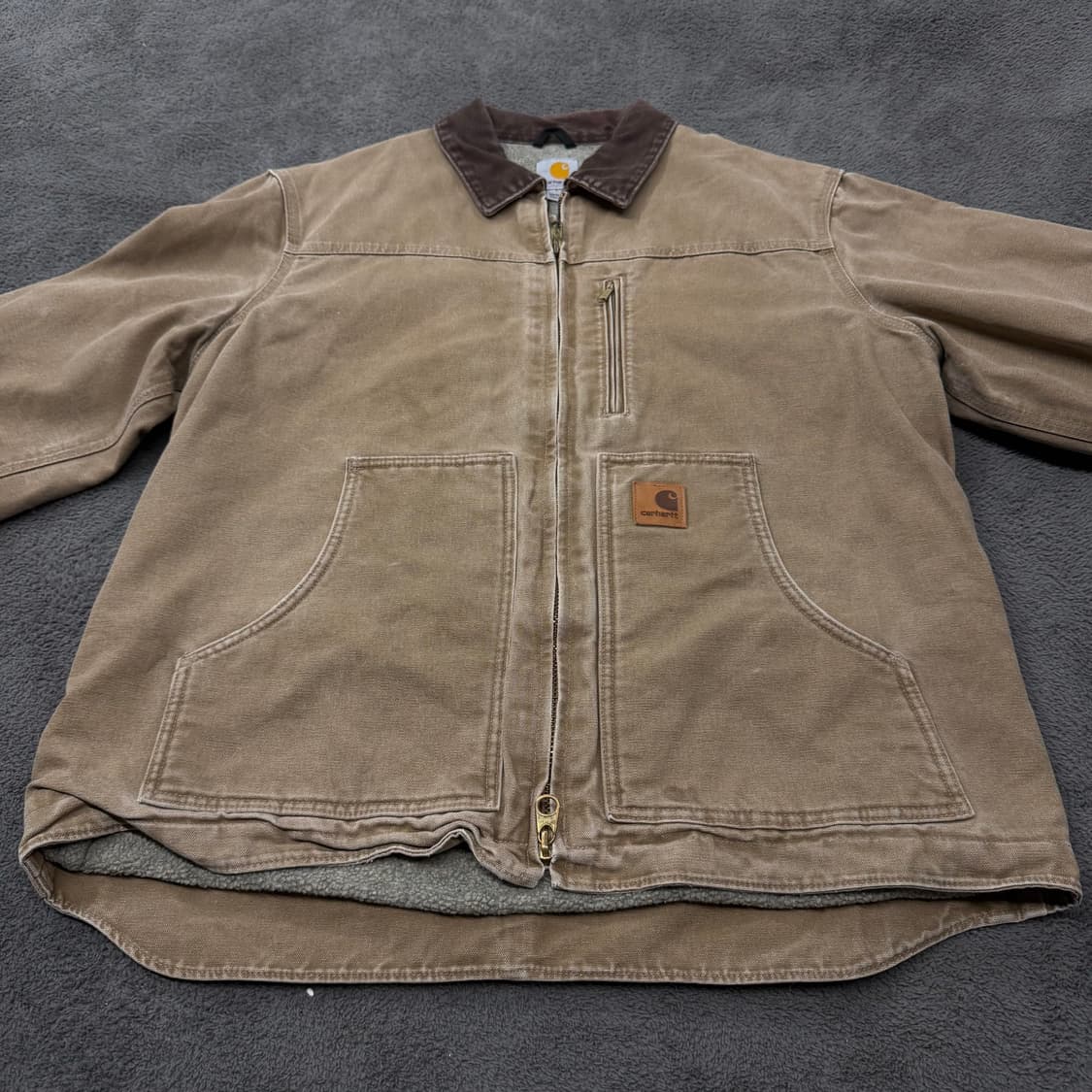 [ 정품/L ] 칼하트 C61 FRB 릿지코트 아크틱 워크 자켓 상품이미지3