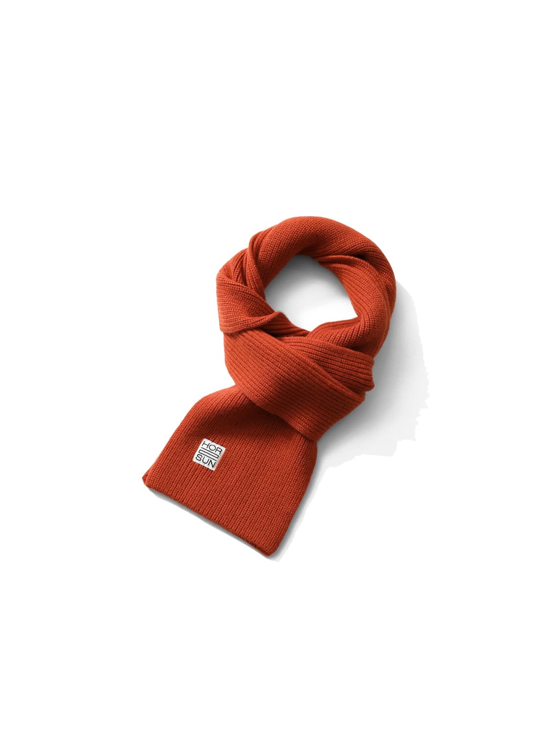 홀리선 스키프 슈퍼파인 울 니트 립 머플러 목도리 러스트 오렌지 상품이미지6