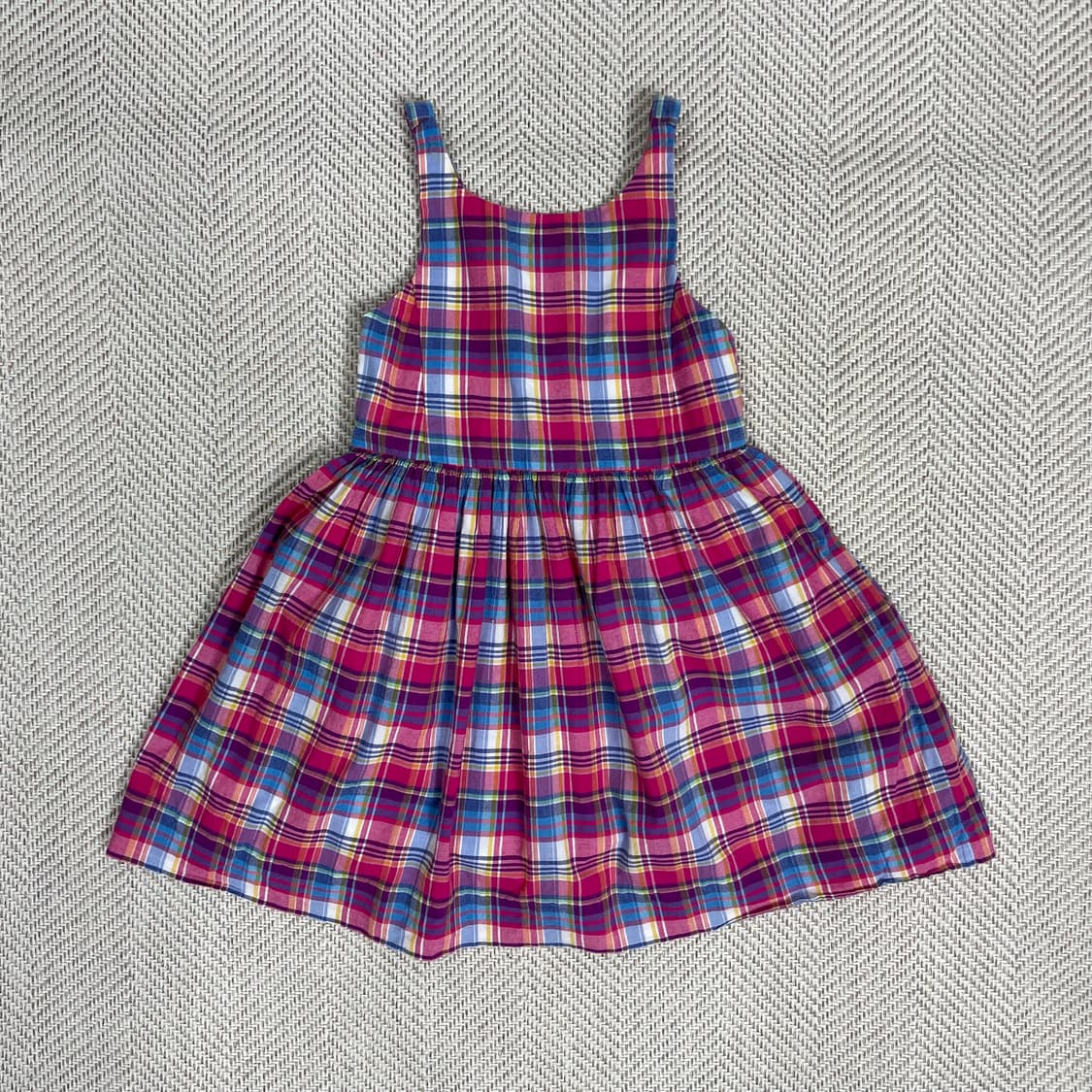 폴로 랄프로렌 여아 체크 원피스 5사이즈 상품이미지2