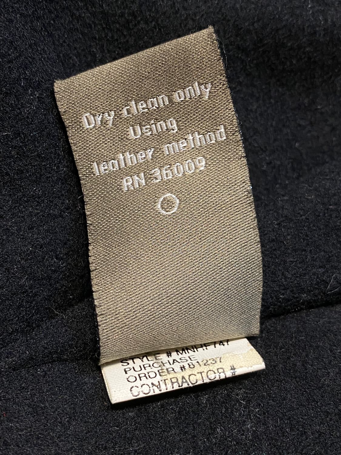 캘빈클라인 가죽 더블 자켓 상품이미지8