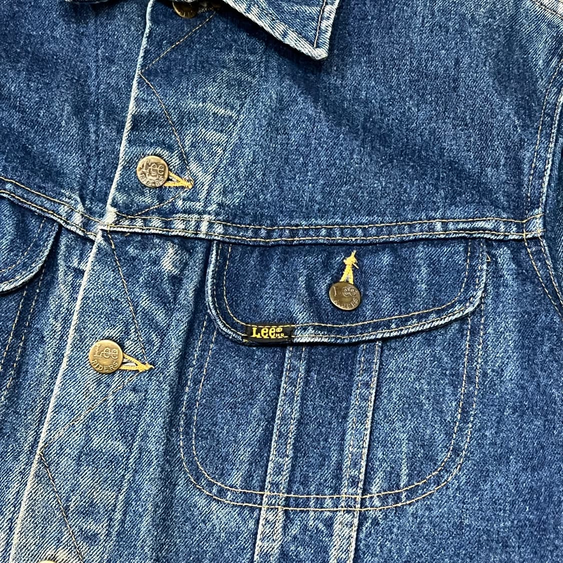  90s 리 데님 트러커 자켓 y15697 상품이미지4