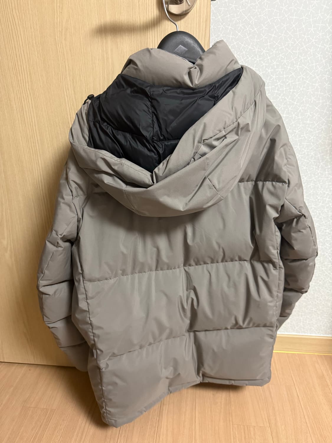 올젠 프리이즘 구스다운 패딩 라이트그레이 100 상품이미지2