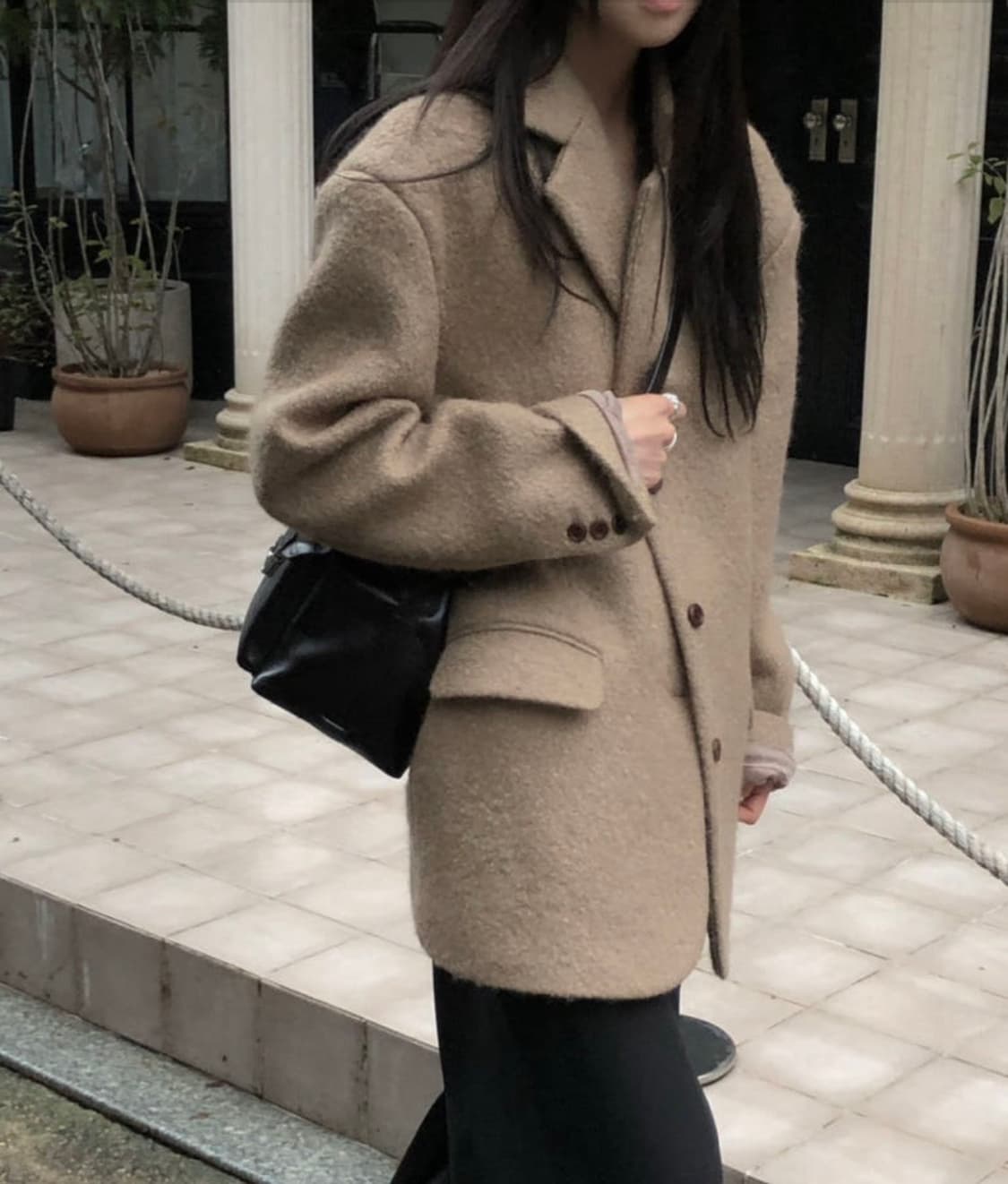 새상품) 르버터 울부클자켓 브라운 상품이미지1