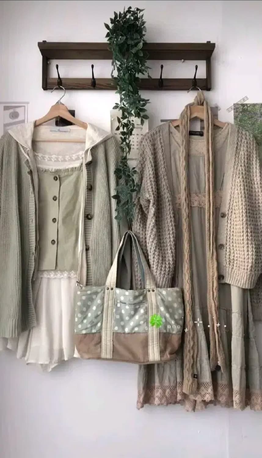 빈티지 코모레비 모리걸 대장 코디세트 상품이미지1