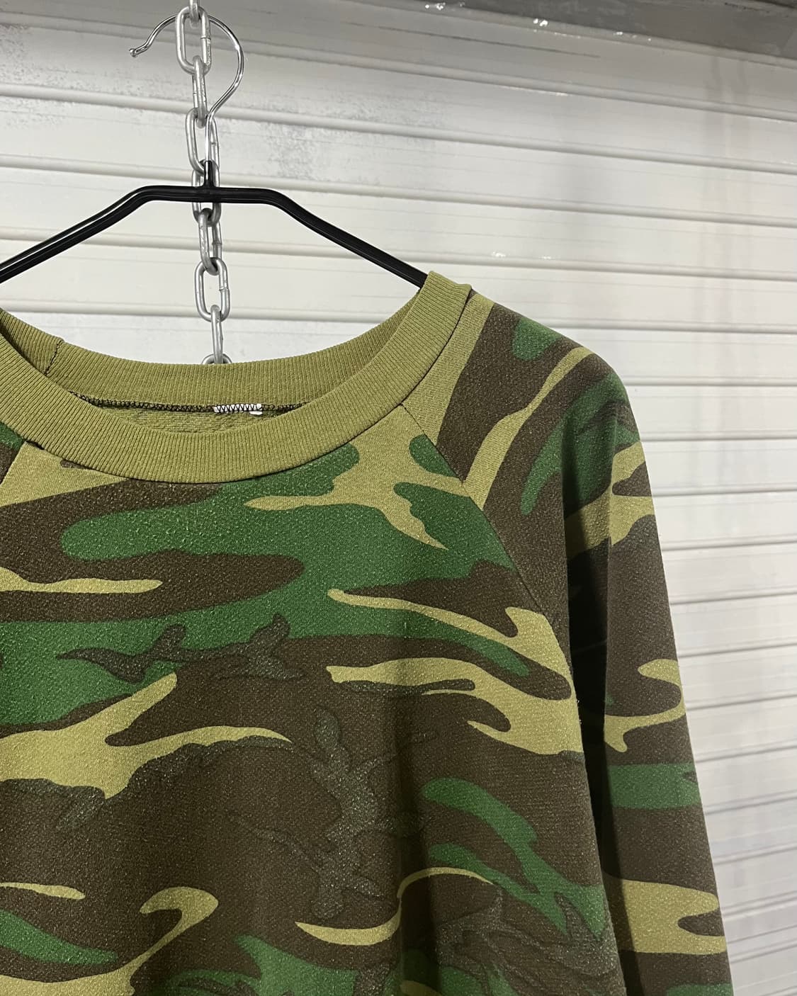 90s Woodland camo long slv (USA made) 상품이미지4