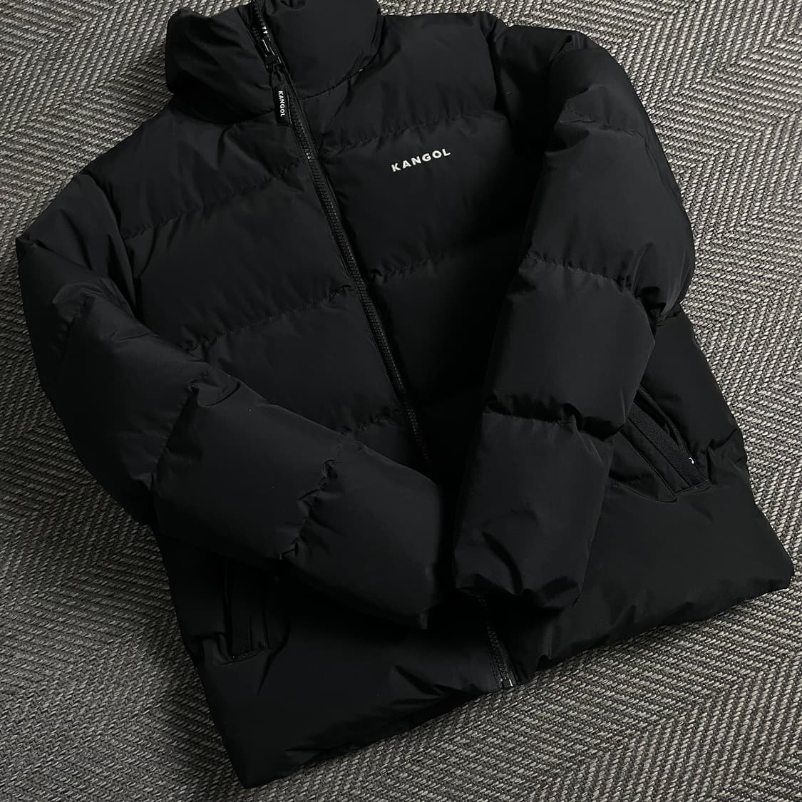 캉골 오리지널 베이직 덕다운 푸퍼 패딩 블랙o 5002 상품이미지2