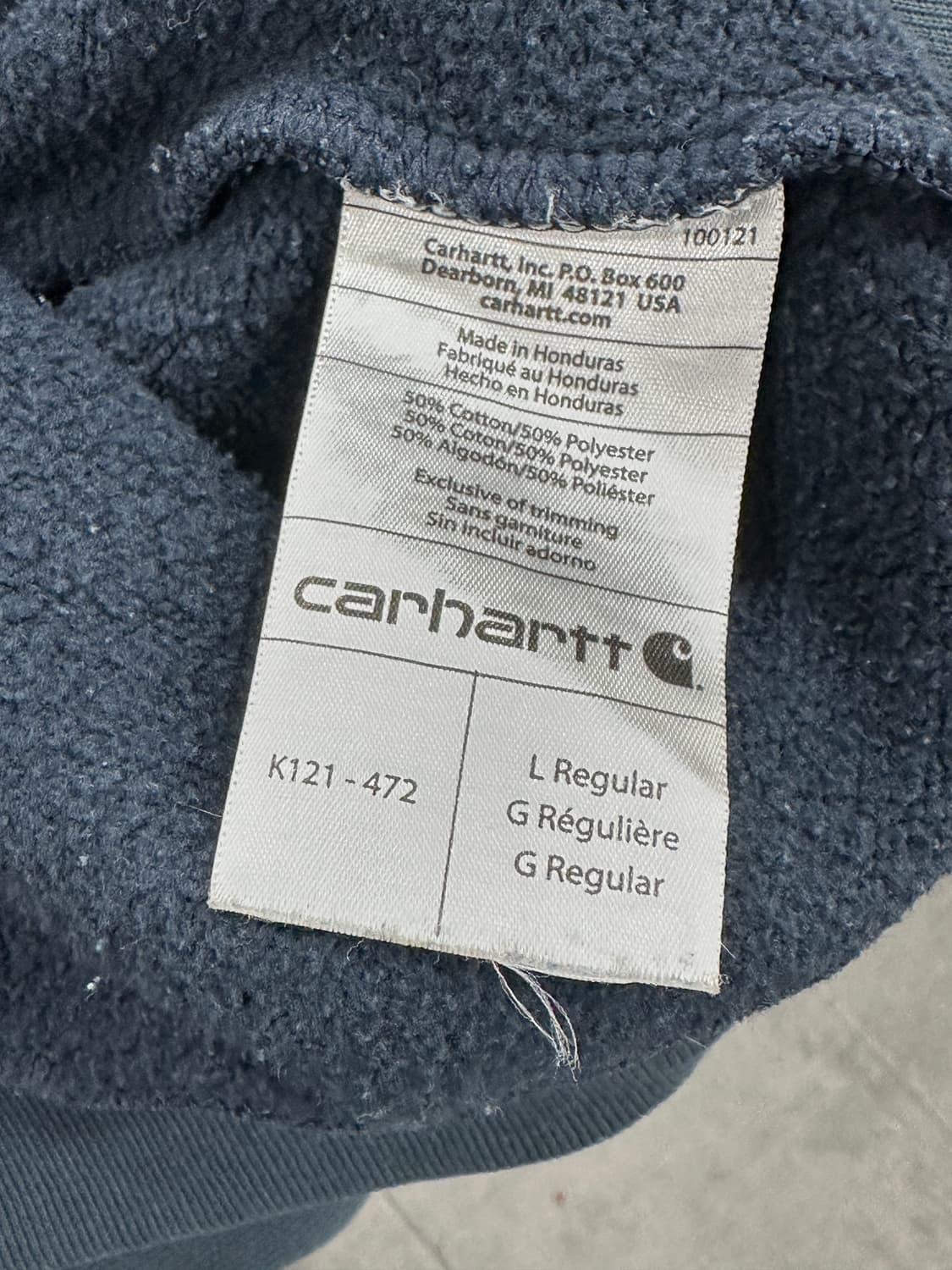 칼하트 카모 커스텀 후드티 상품이미지7