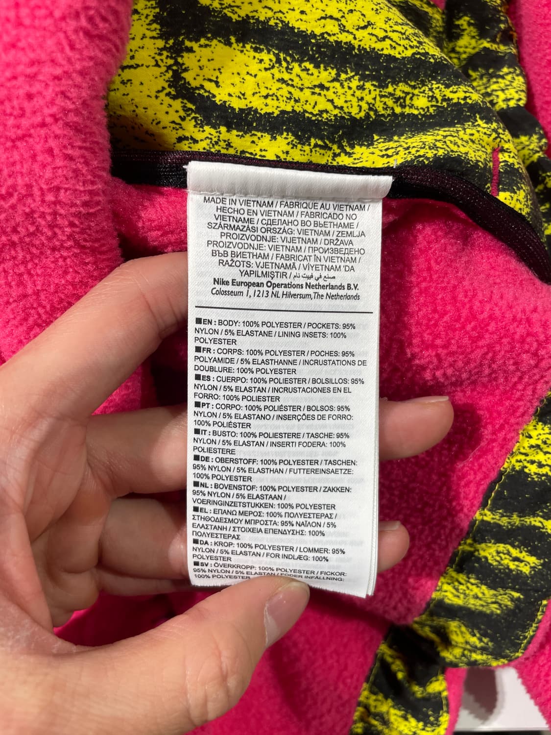 나이키 acg 러쉬 핑크 마이크로 플리스 자켓 상품이미지8