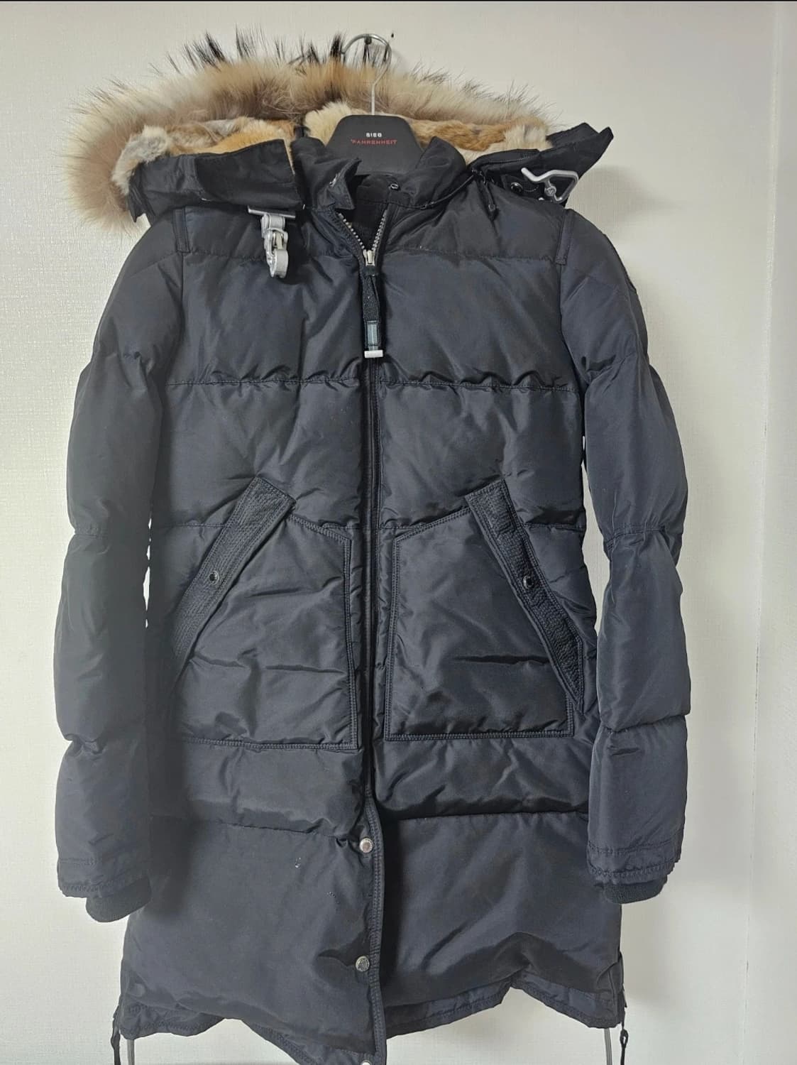 파라점퍼스 21fw 롱베어 후드 롱패딩(xs/55사이즈) 상품이미지2