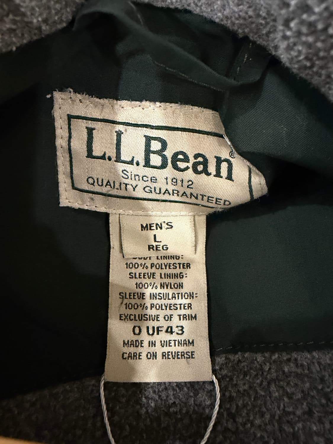 L.L.Bean 엘엘빈 플리스 나일론 웜업 자켓 상품이미지6