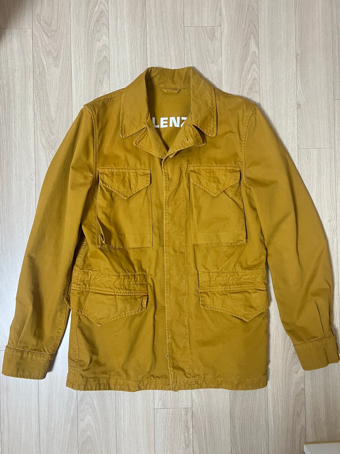 아스페시(aspesi) 정글퍼티그자켓(s,머스타드) 상품이미지1