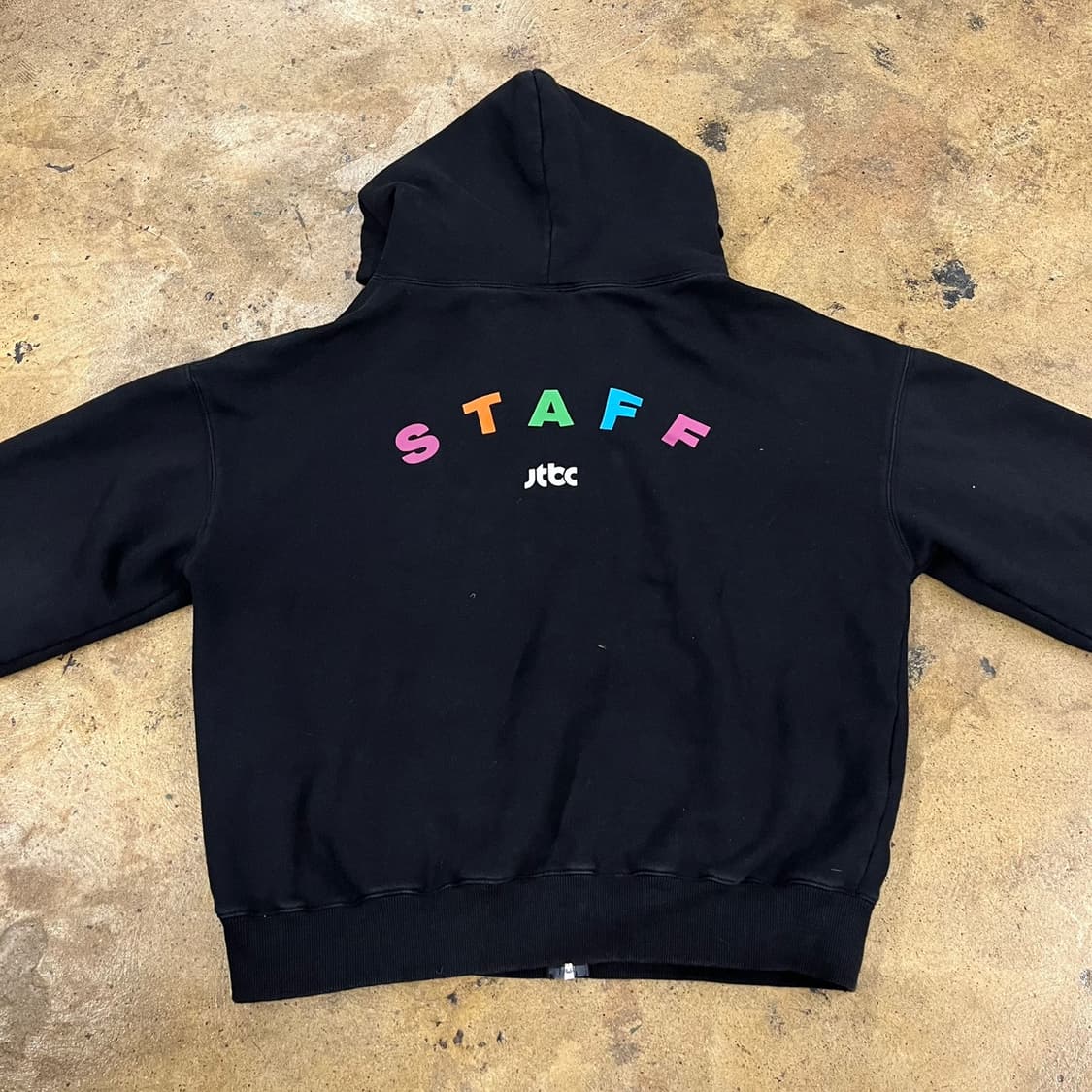 [정품/L] 아이앱스튜디오 IAB Studio 블랙 후드집업 b18 상품이미지4