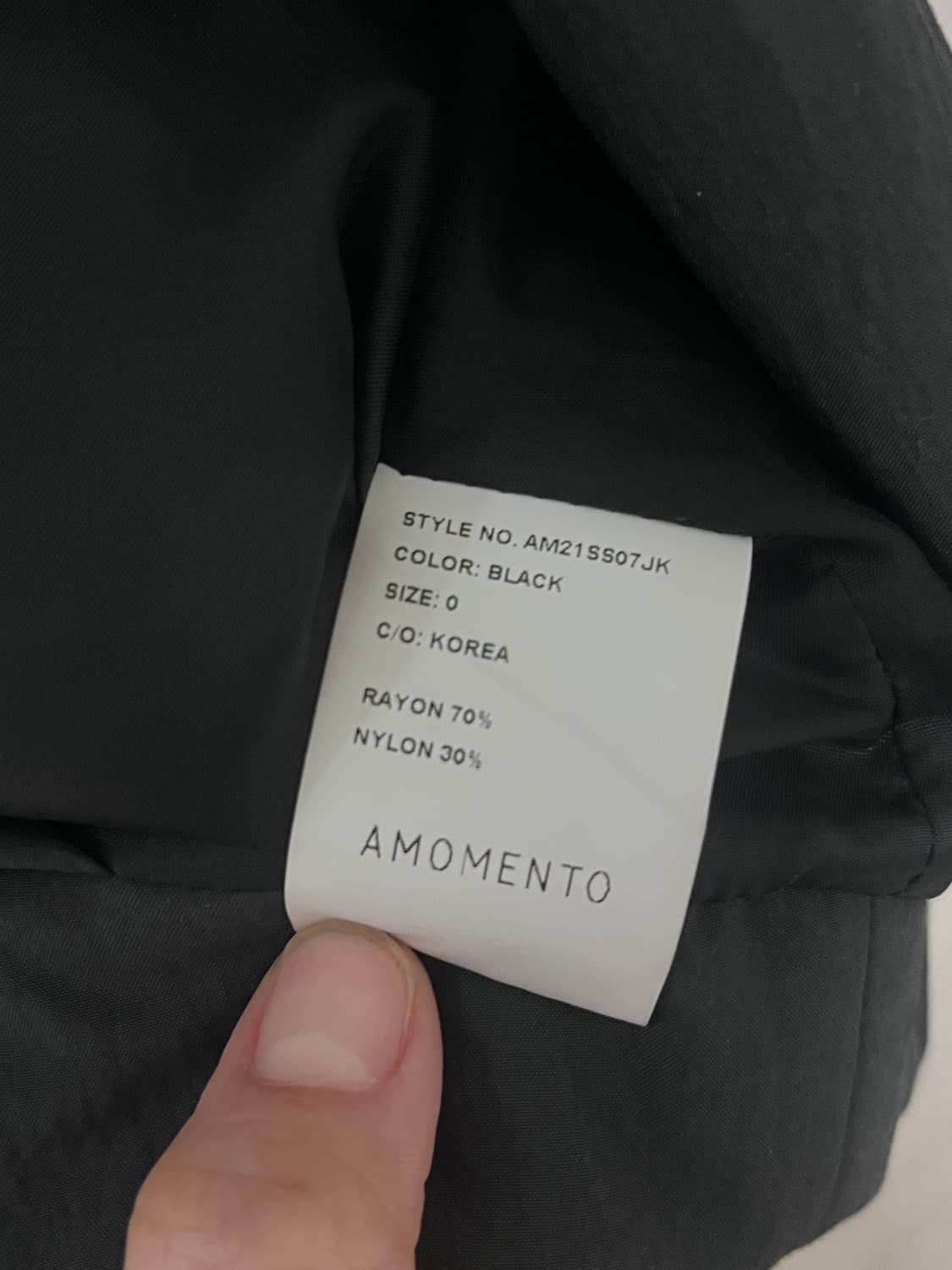 아모멘토 CROP PADDED JACKET 상품이미지5