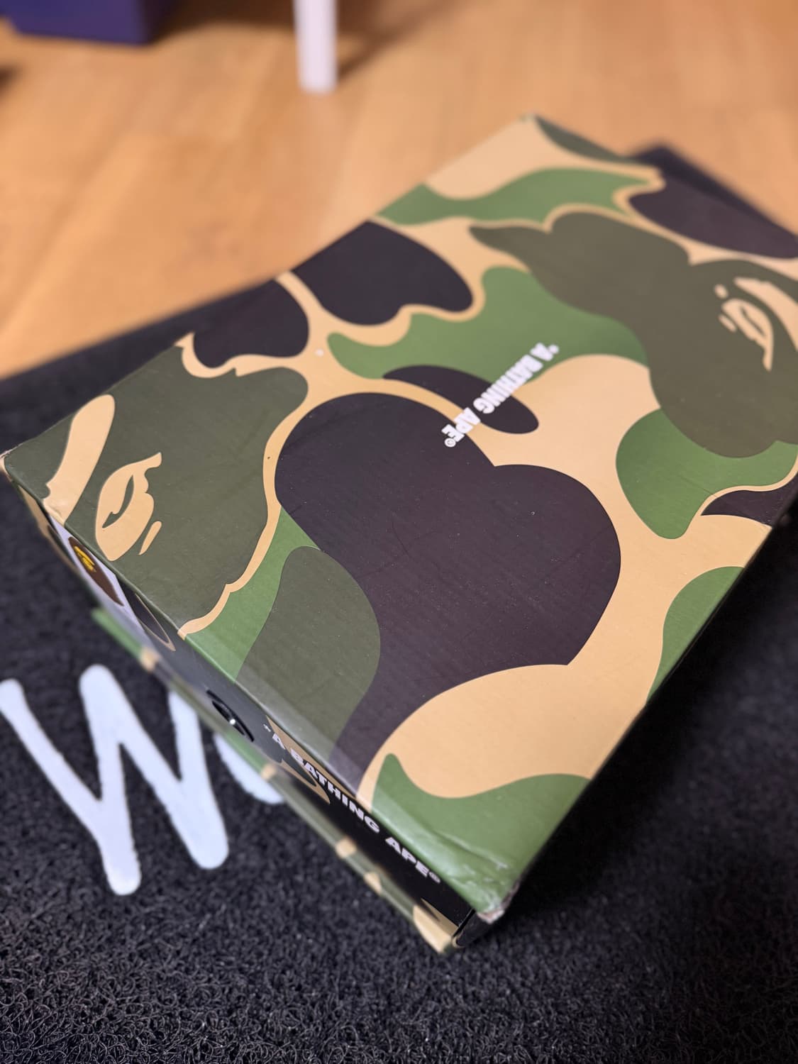 베이프 스타 블루 카모 275 스니커즈 상품이미지3