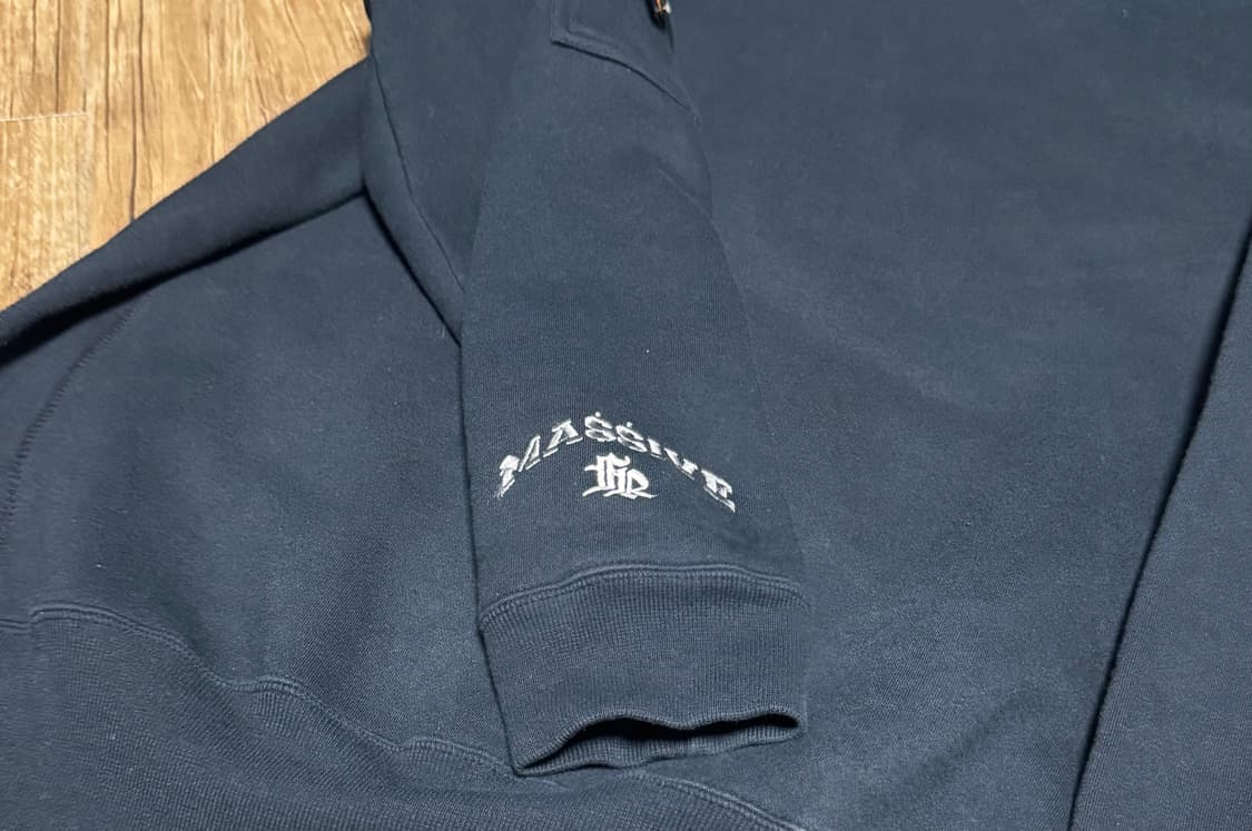 [XL] 프리키 올드스쿨 힙합 레터링 후드 집업 상품이미지4