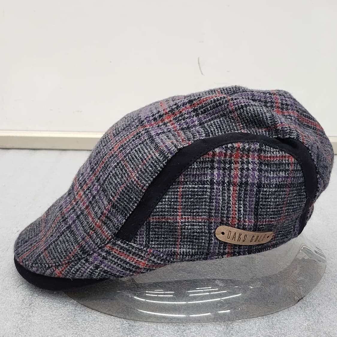 닥스 정품 골프 체크 헌팅캡 58cm 상품이미지3
