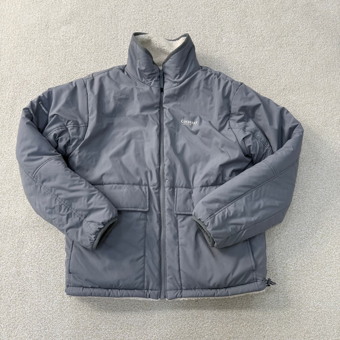 S 커버낫 리버시블 뽀글이 자켓 0120T 상품이미지1