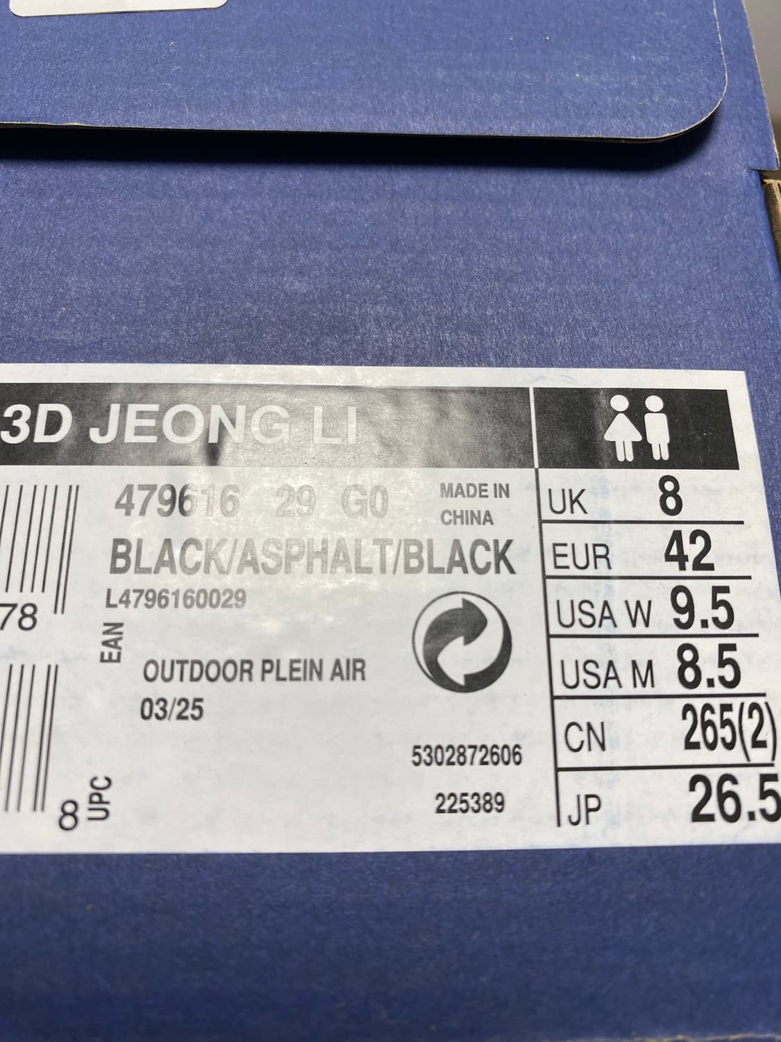 살로몬 x 정 리 XA 프로 3D 블랙 아스팔트 상품이미지3