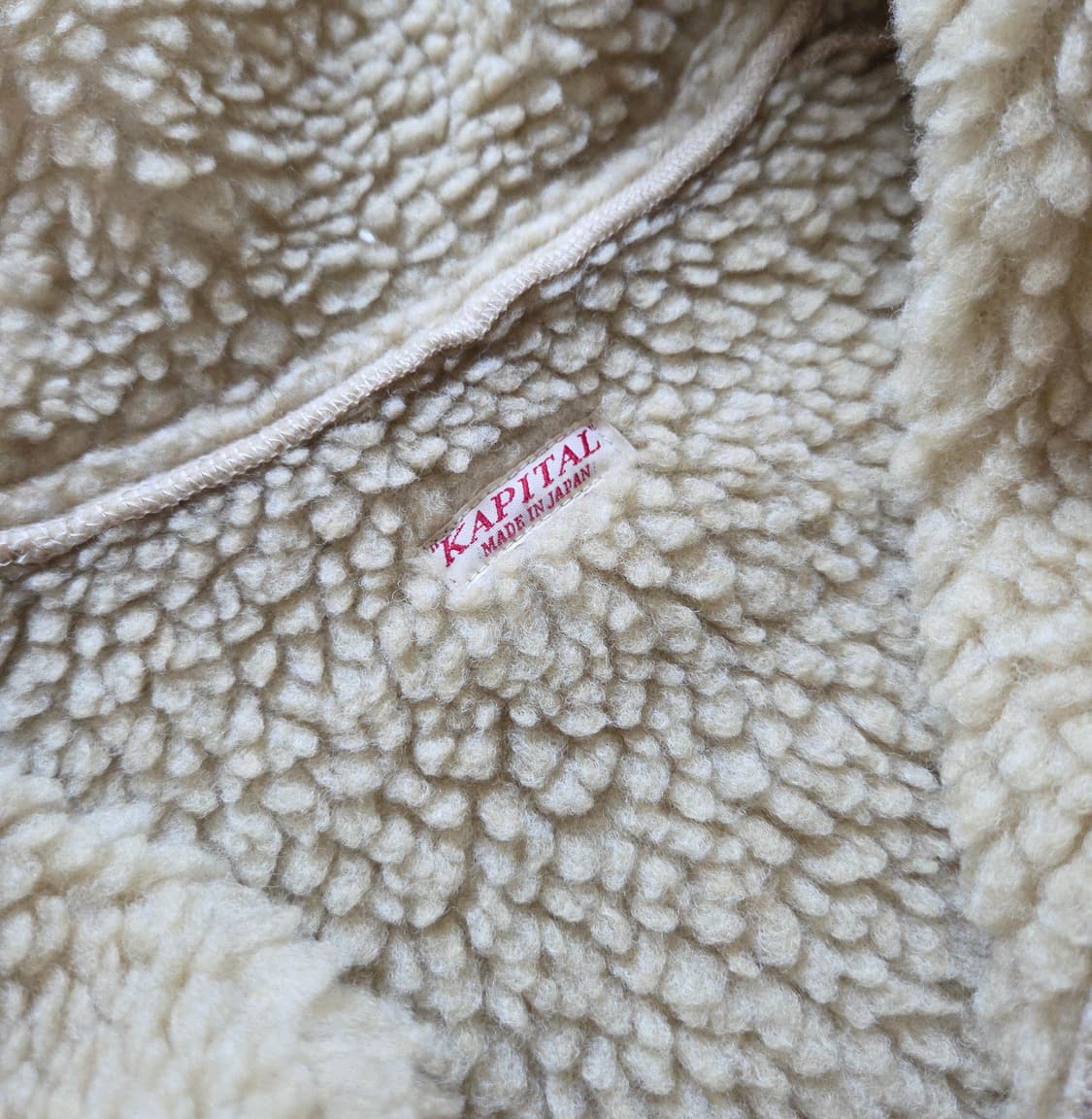 (4/105)캐피탈 kapital 플리스 집업 파일 자켓 상품이미지6