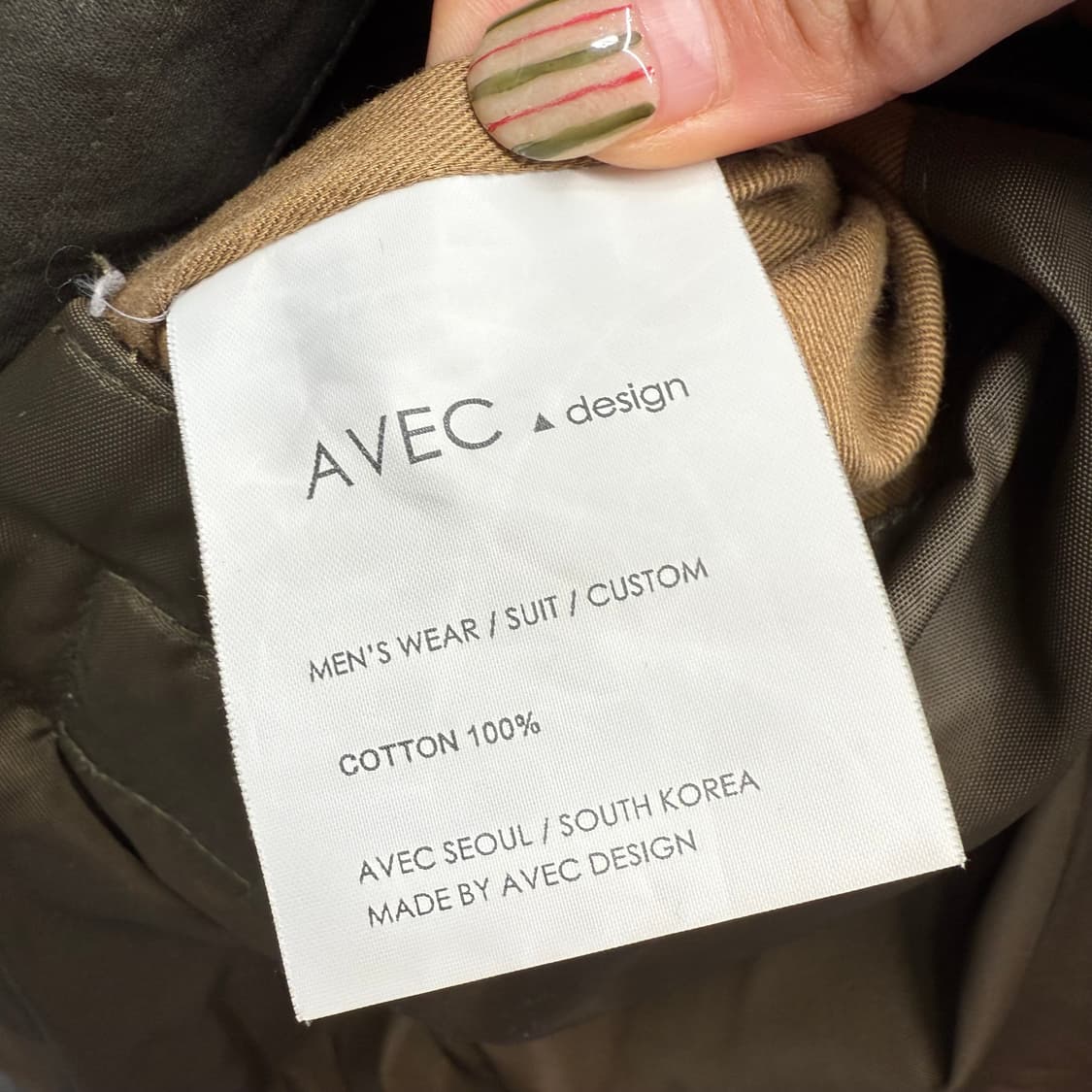 AVEC design 코트자켓 상품이미지6