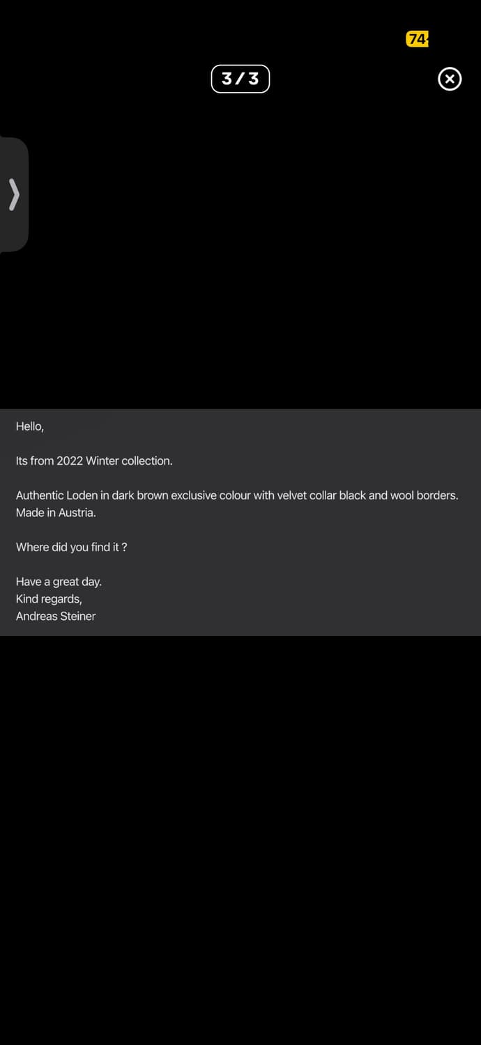 22fw rier loden exclusive coat 상품이미지6