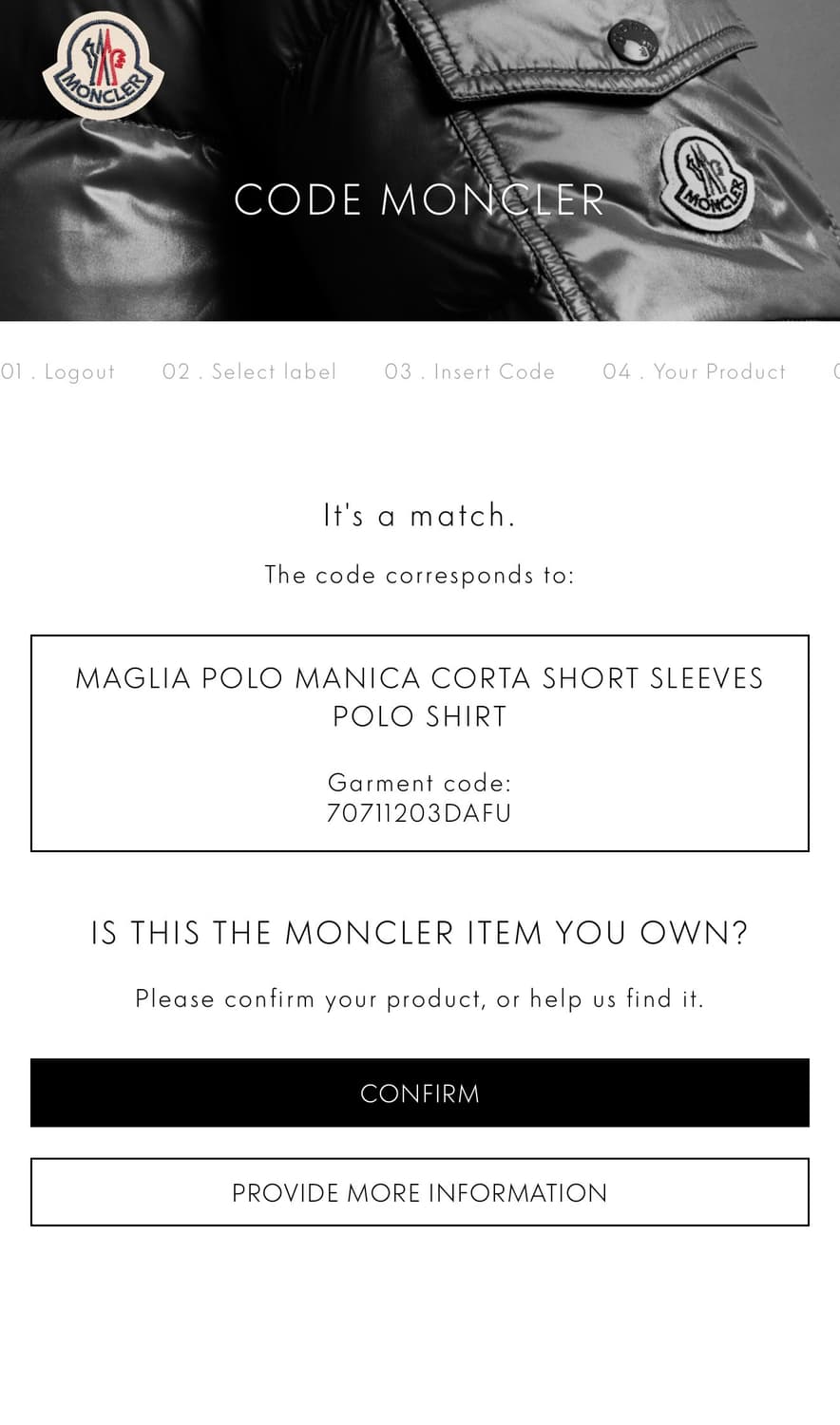 M/ 몽클레어 클래식 와펜 PK 반팔 상품이미지2