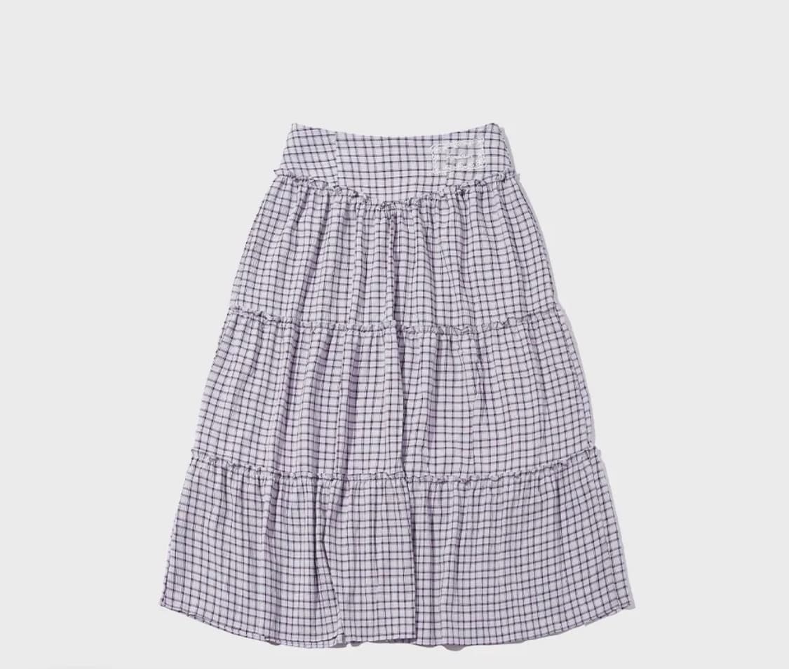 포그던 셔링 캉캉 스커트 상품이미지1