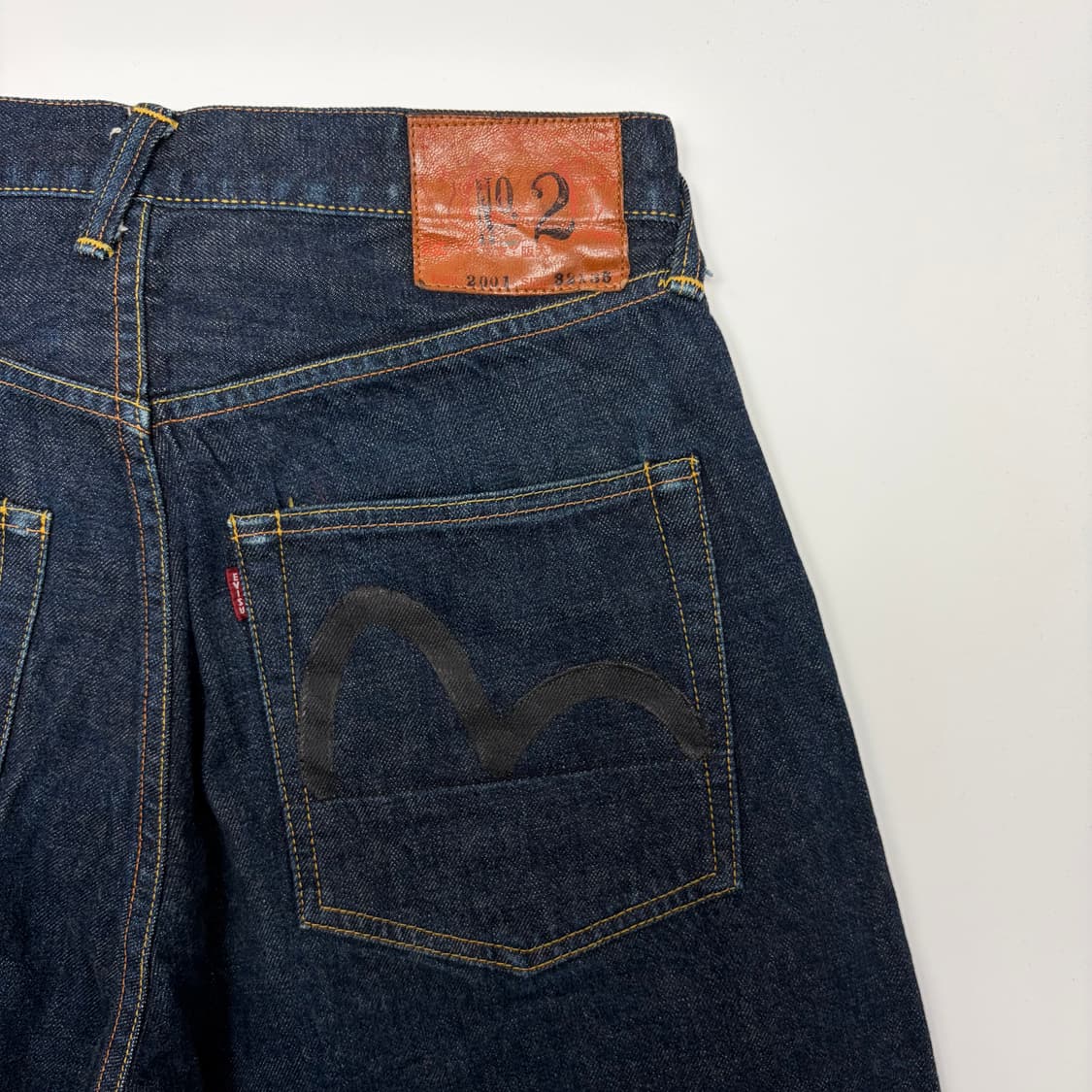 에비수 evisu 셀비지 데님 팬츠 청바지 상품이미지9