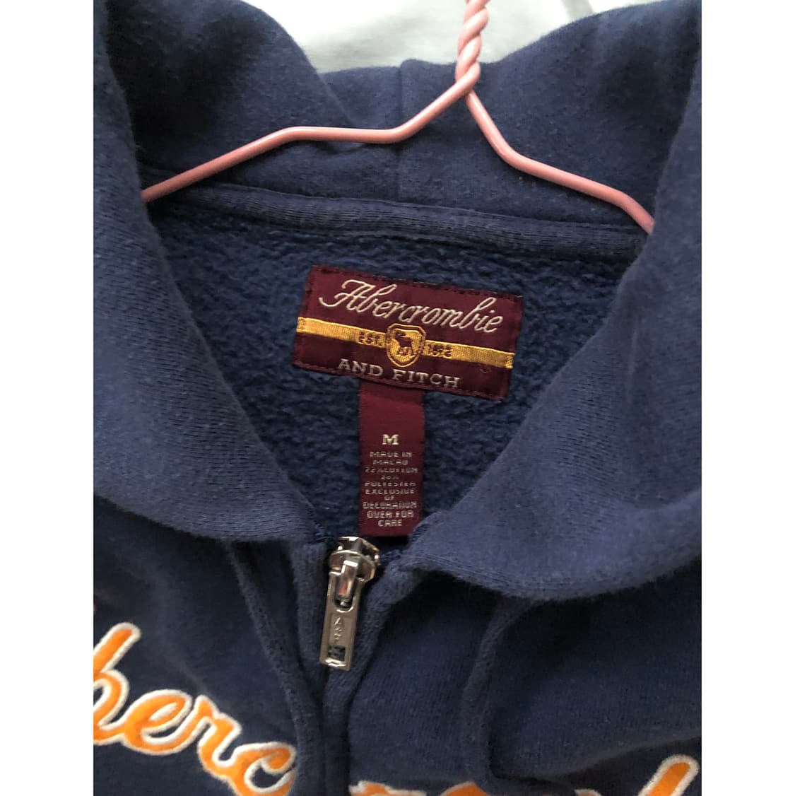 아베크롬비 네이비 후드집업 ★ 상품이미지10